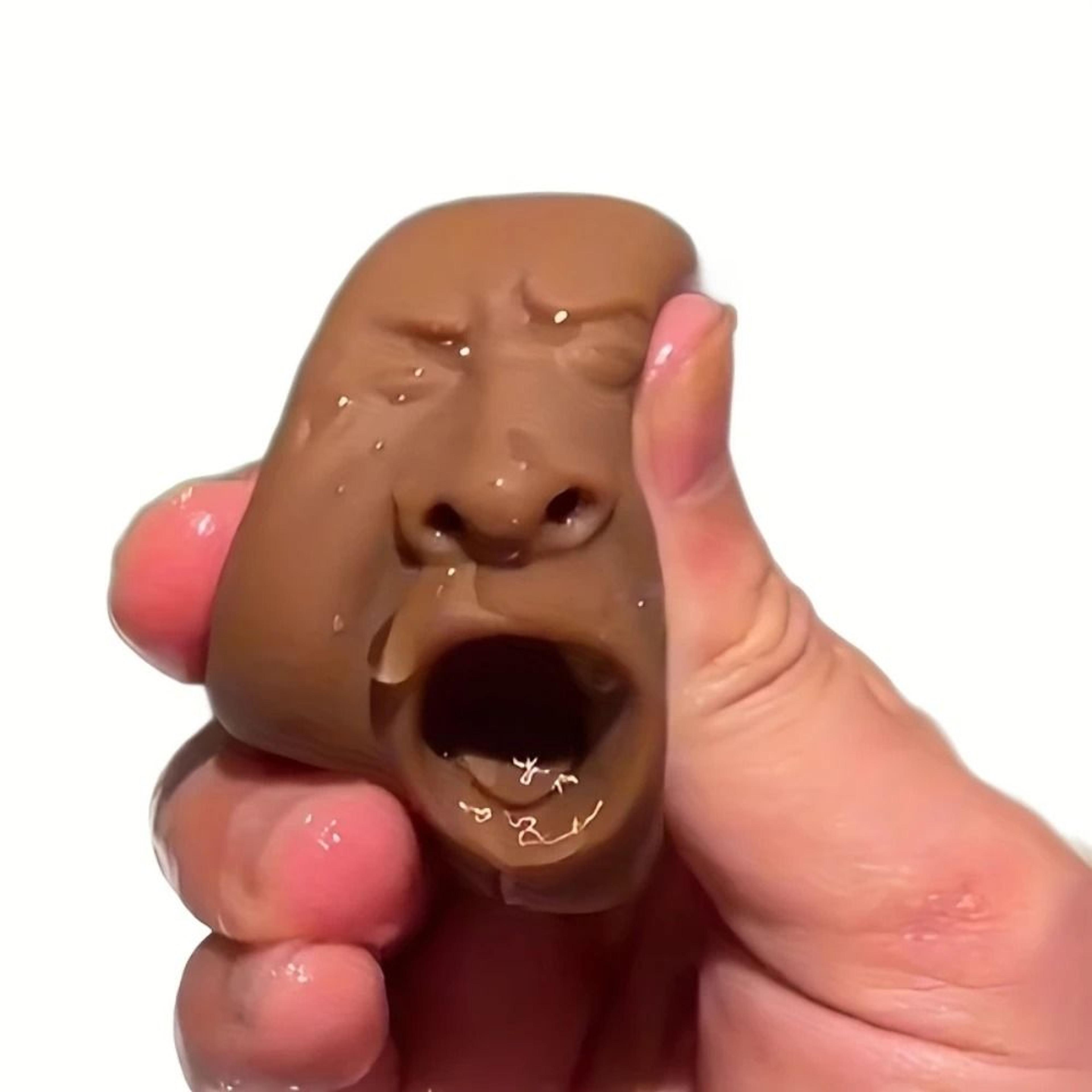 Yawning Tea Pet Funny Squeeze Toy Water Spray Creative Novelty Prank Desk Decor 5
