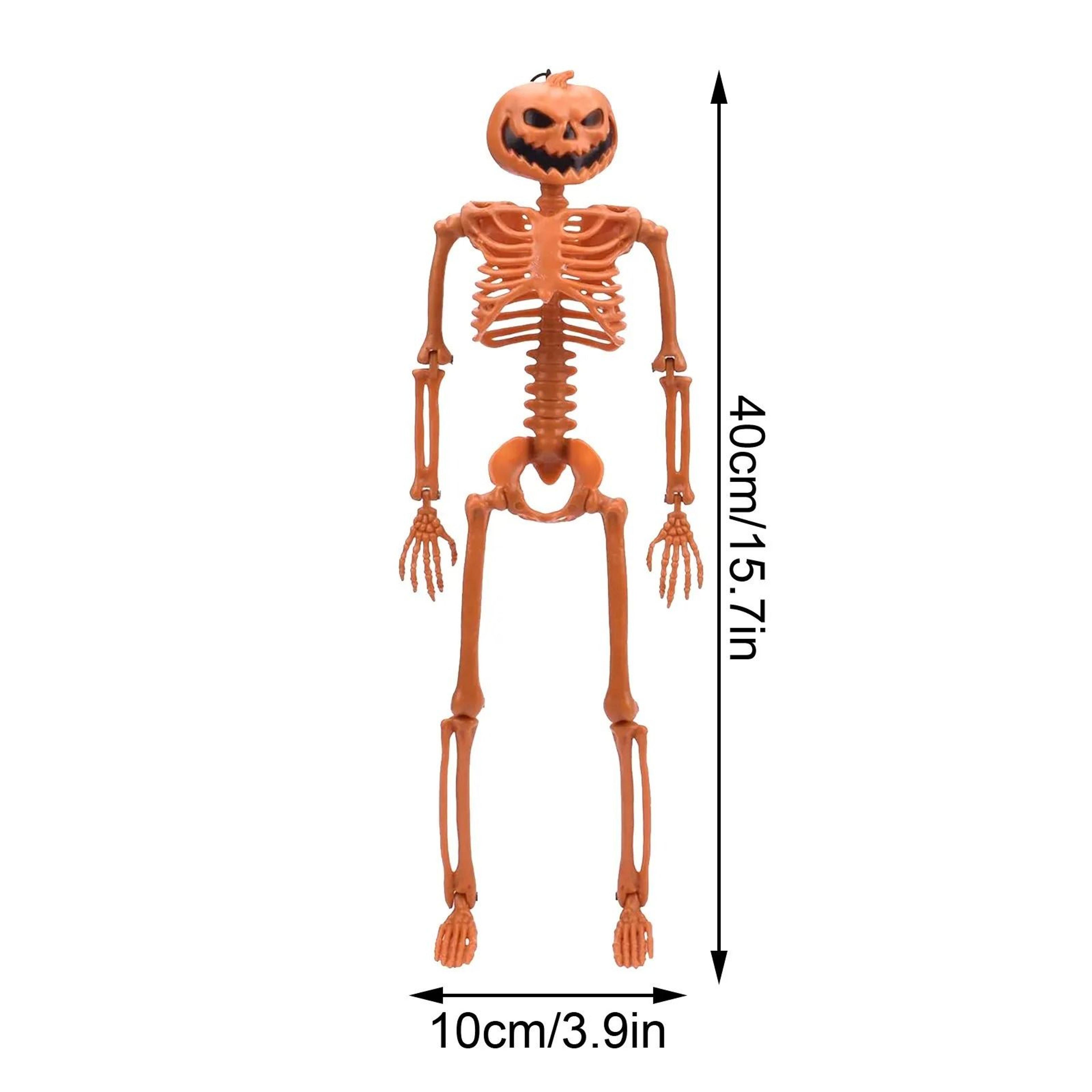Halloween LifeSize Skeleton Hanging Prop Poseable Movable Joints Haunted House Decor 1