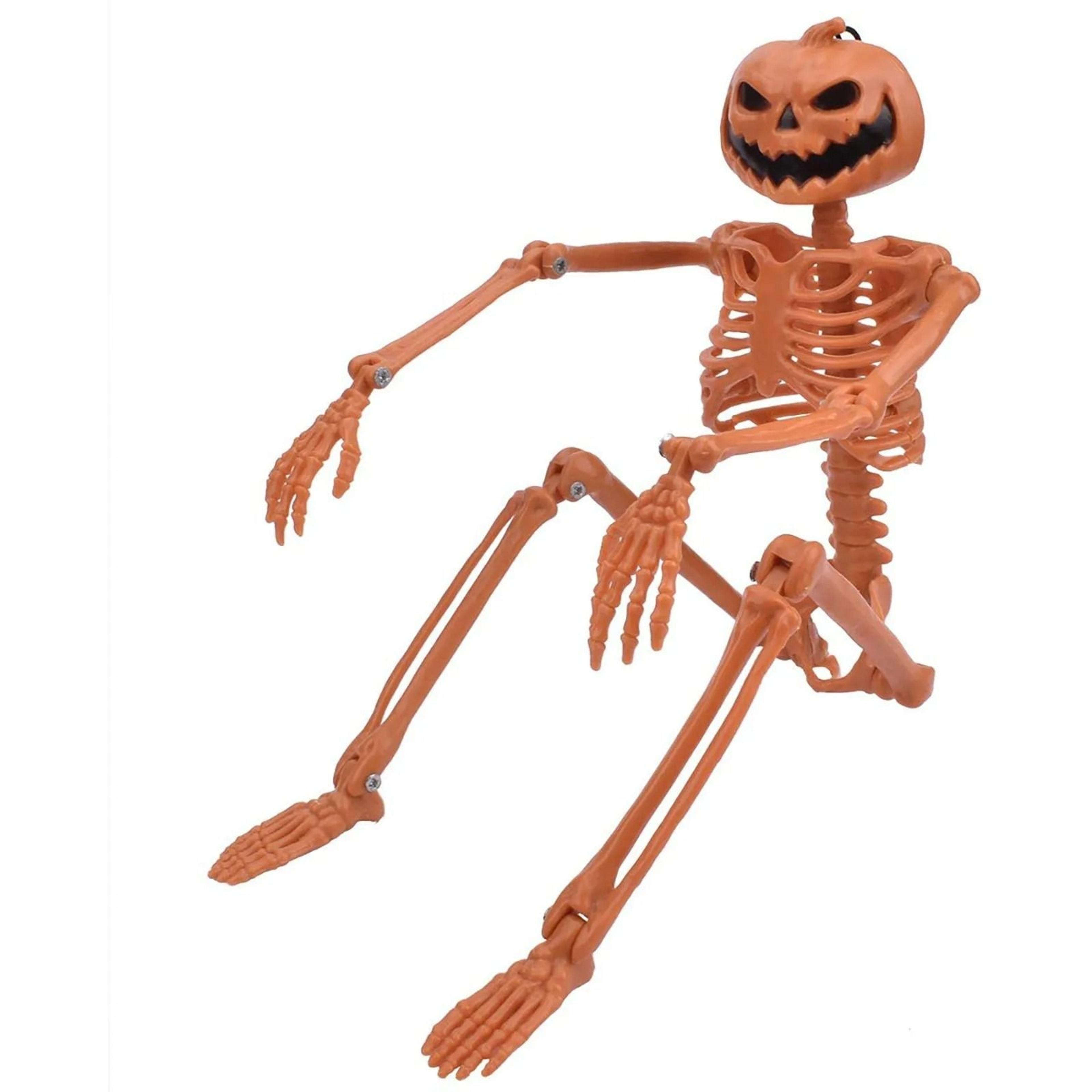 Halloween LifeSize Skeleton Hanging Prop Poseable Movable Joints Haunted House Decor 3