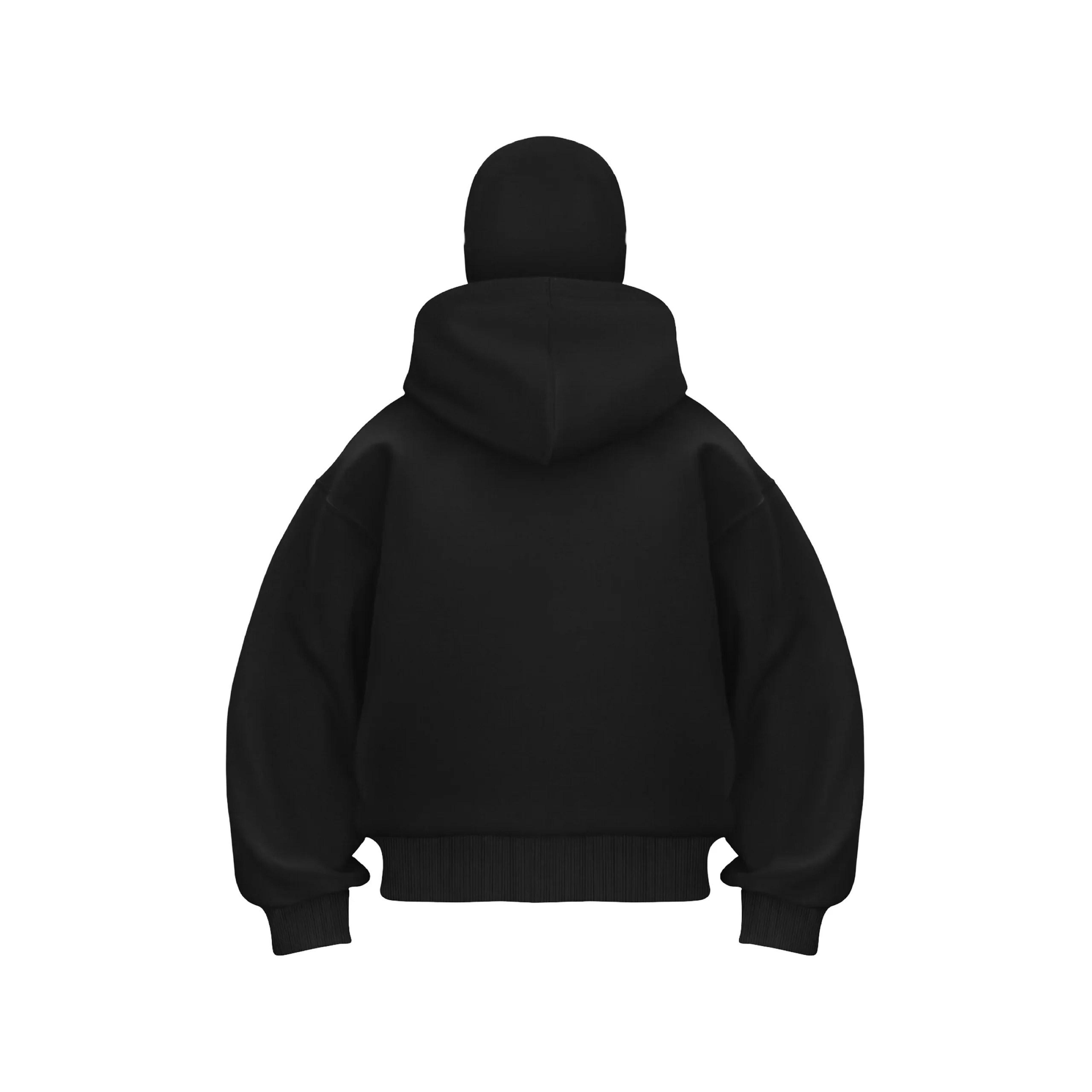 Gothic Star Y2K Oversized ZipUp Hoodie Harajuku Punk Streetwear Jacket 2