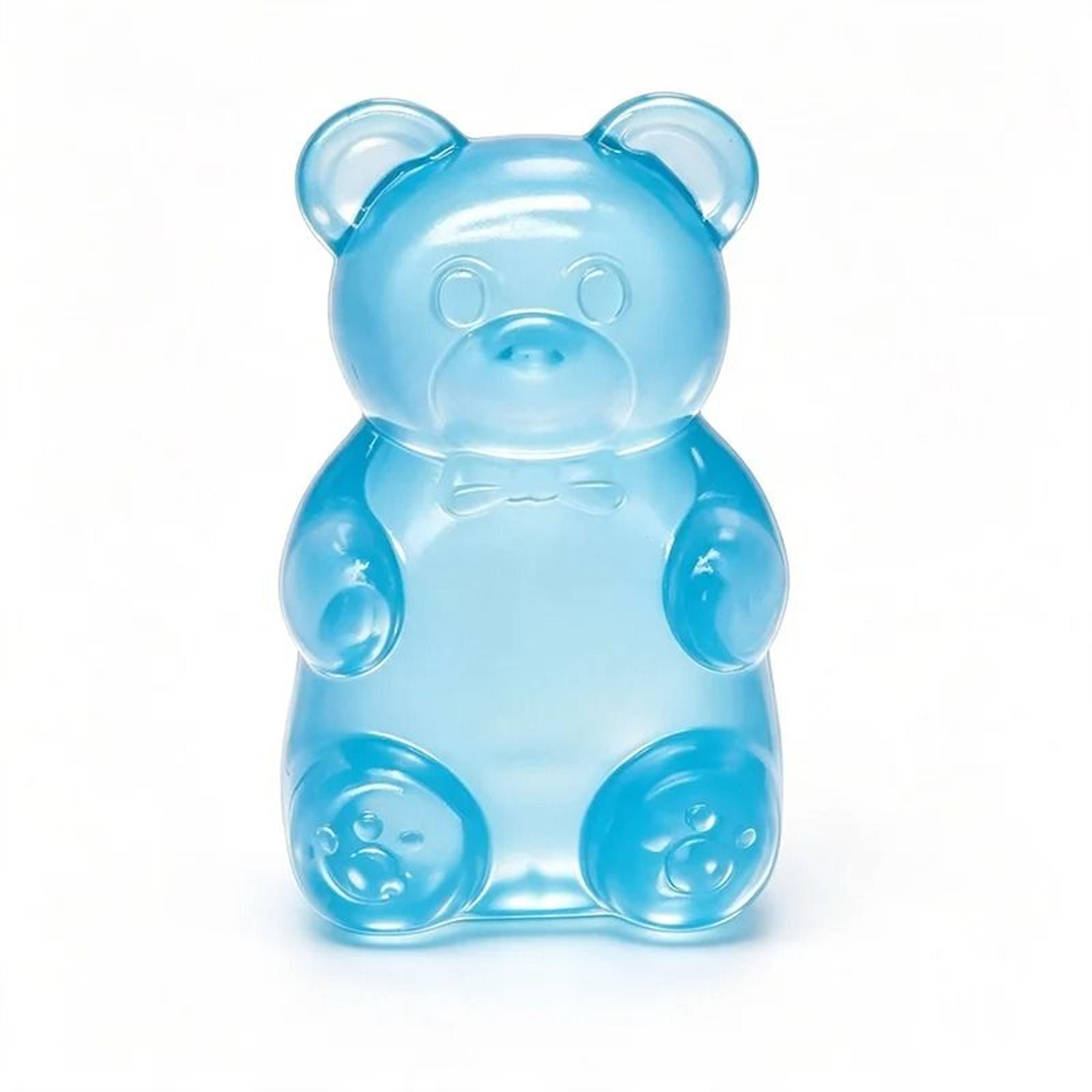 Cute Bear Maltose Dough Squeeze Toy Colorful Sensory Fidget Desk Decoration 8
