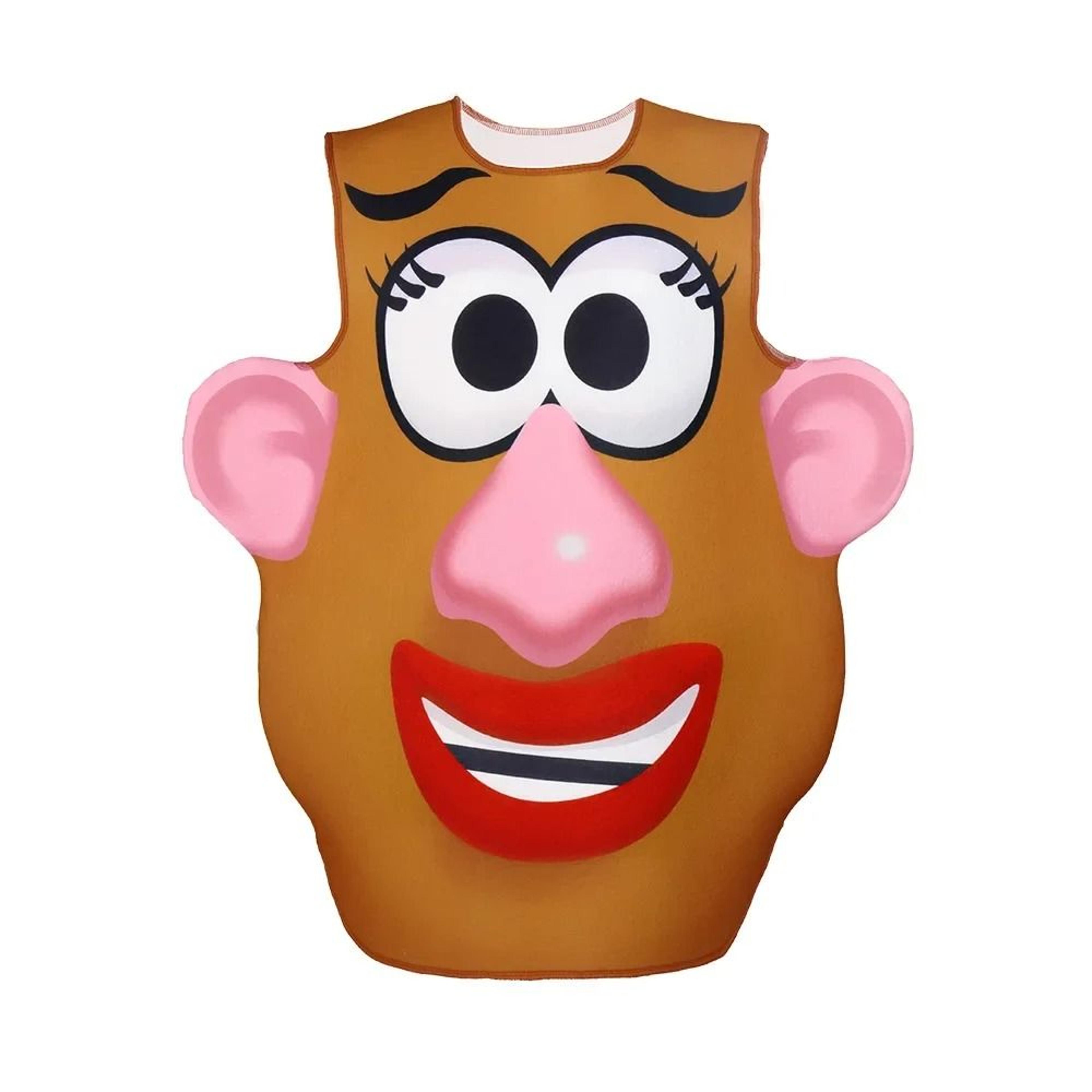 Funny Potato Head Couple Costume Halloween Matching Mr  Mrs Cartoon Tunic Outfits 9