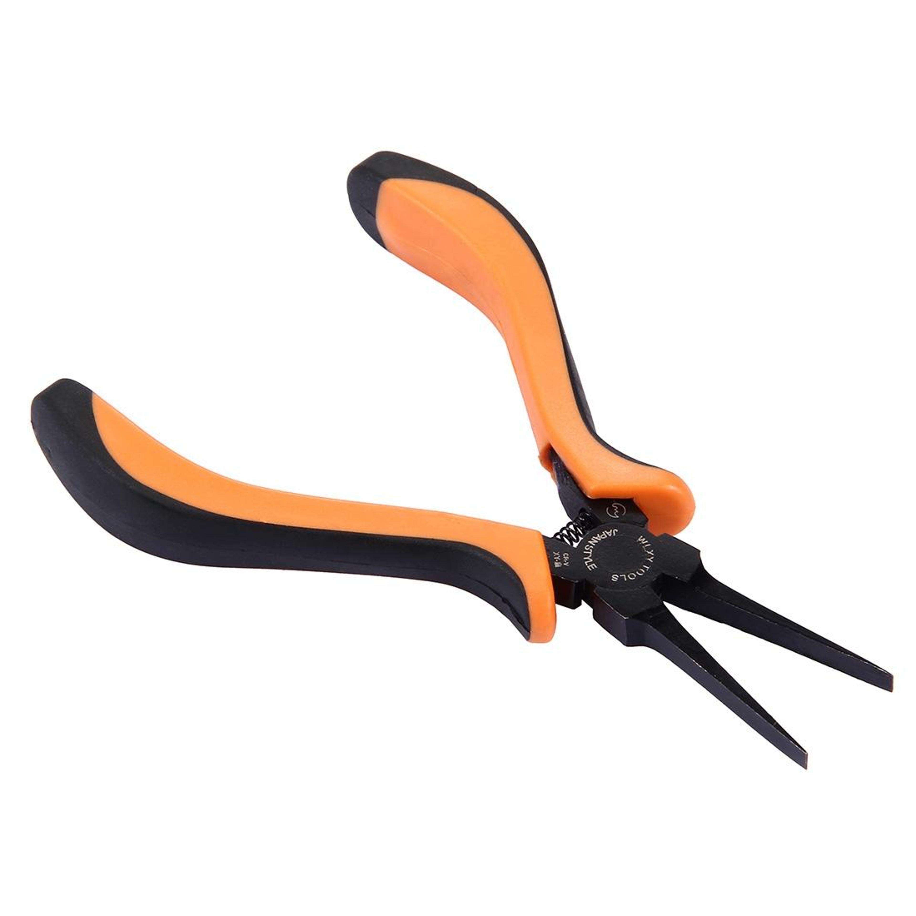 wlxy 4.5 inch precision flat nose pliers for electronics and repair