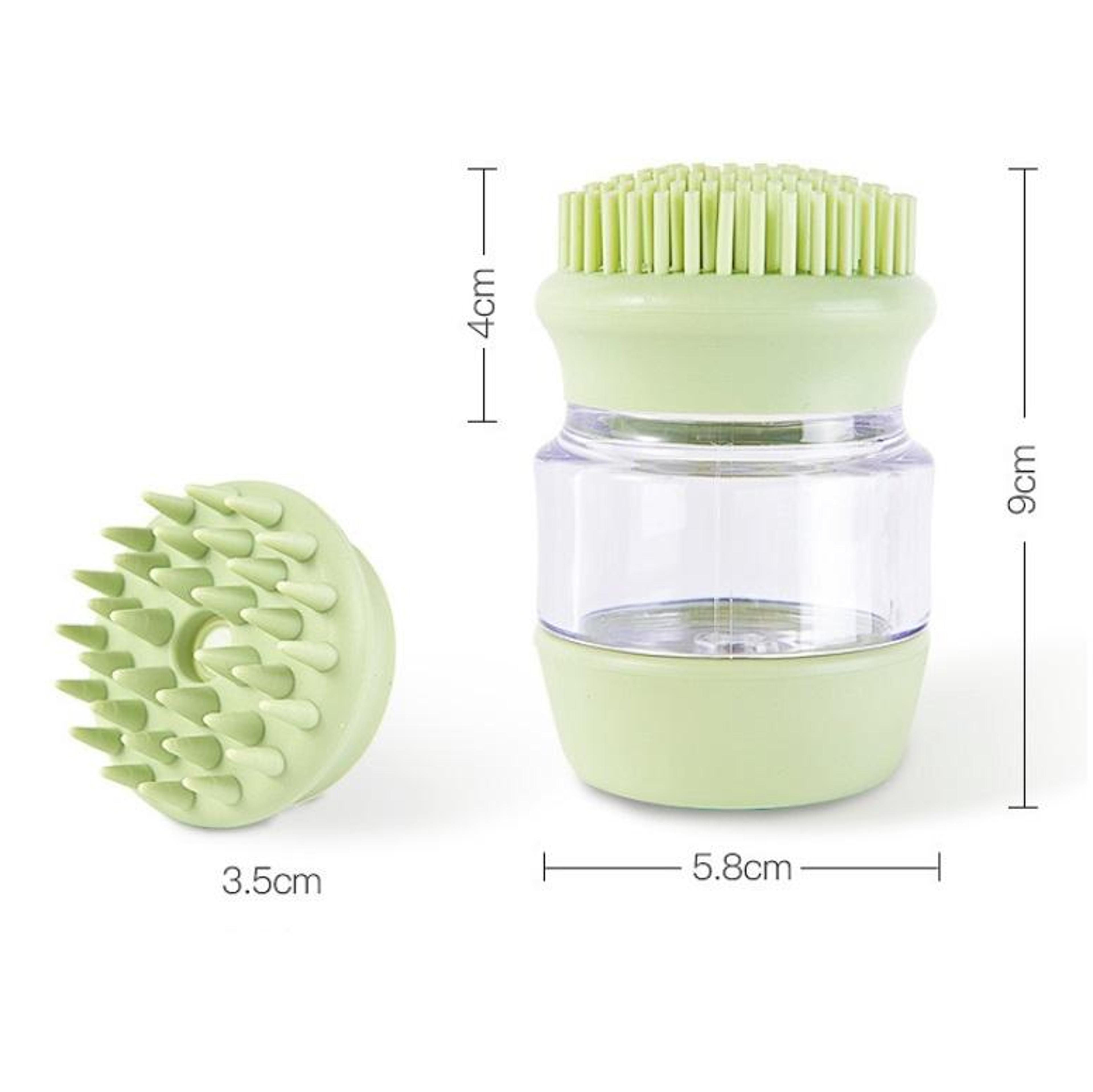 GentleGlow Silicone Pet Bath Brush  Massage Grooming Comb For Dogs And Cats 2