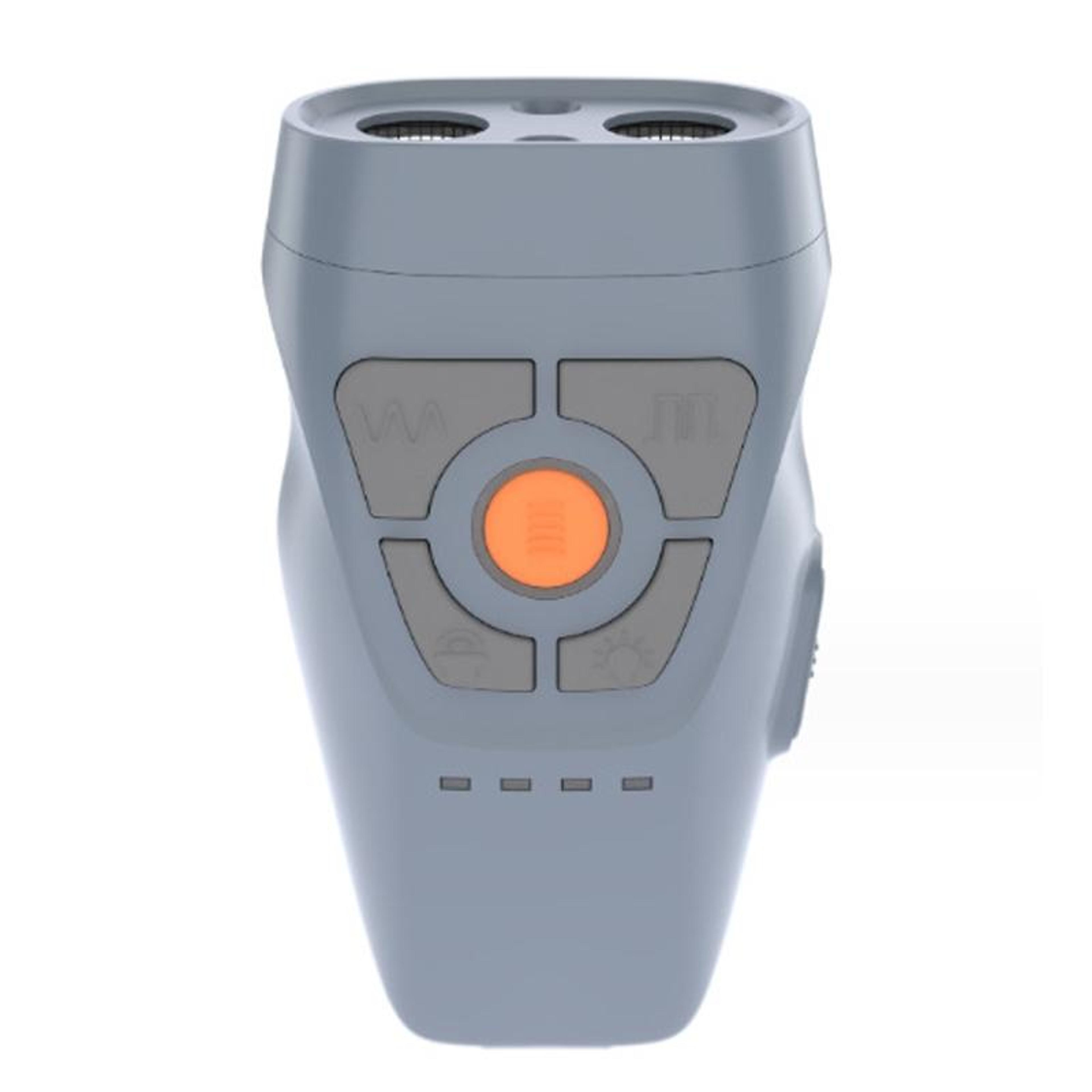 safeguard dual ultrasonic dog repeller & anti barking training device with sos light and power bank
