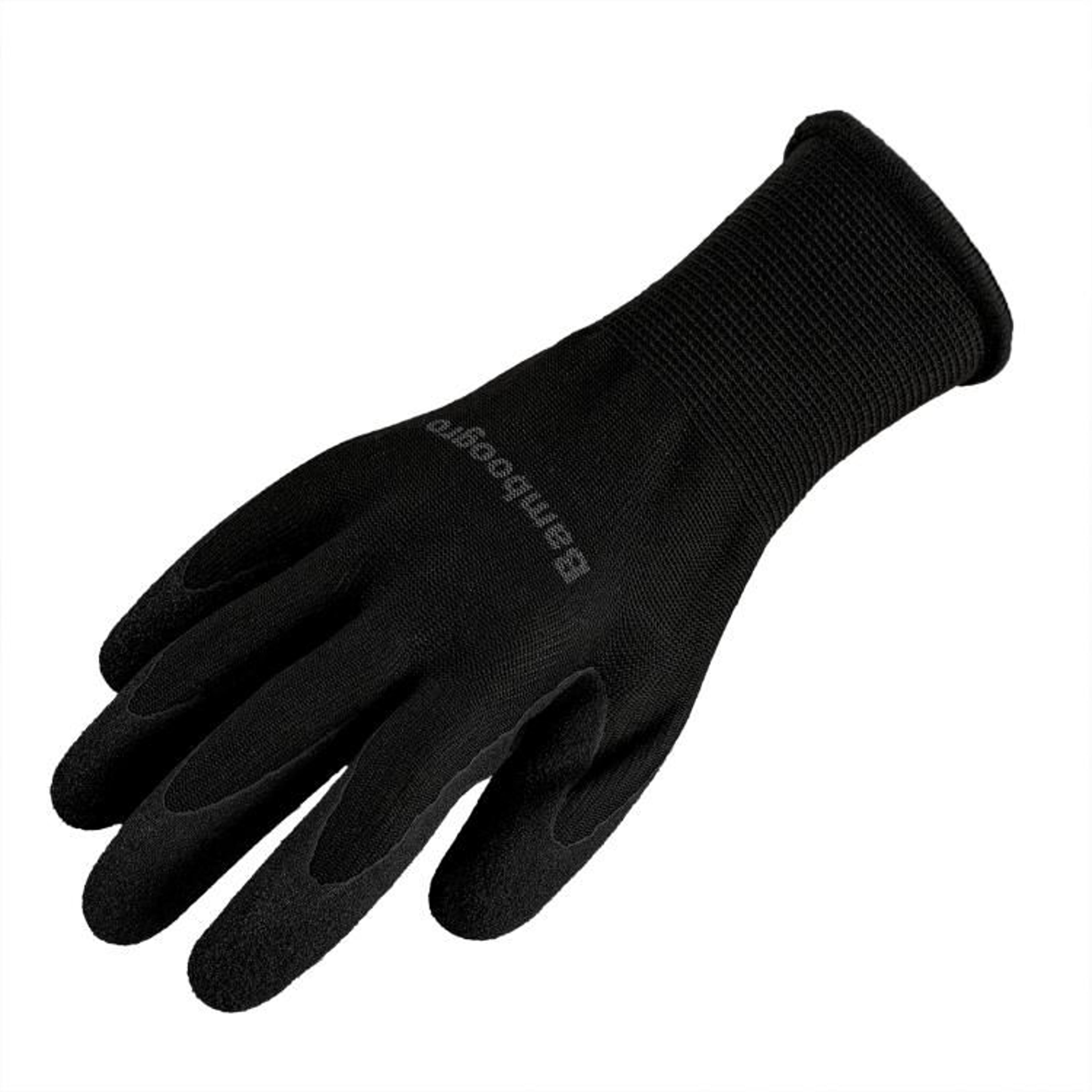 Black Foam Nitrile Coated Work Gloves With AntiSlip Grip 3