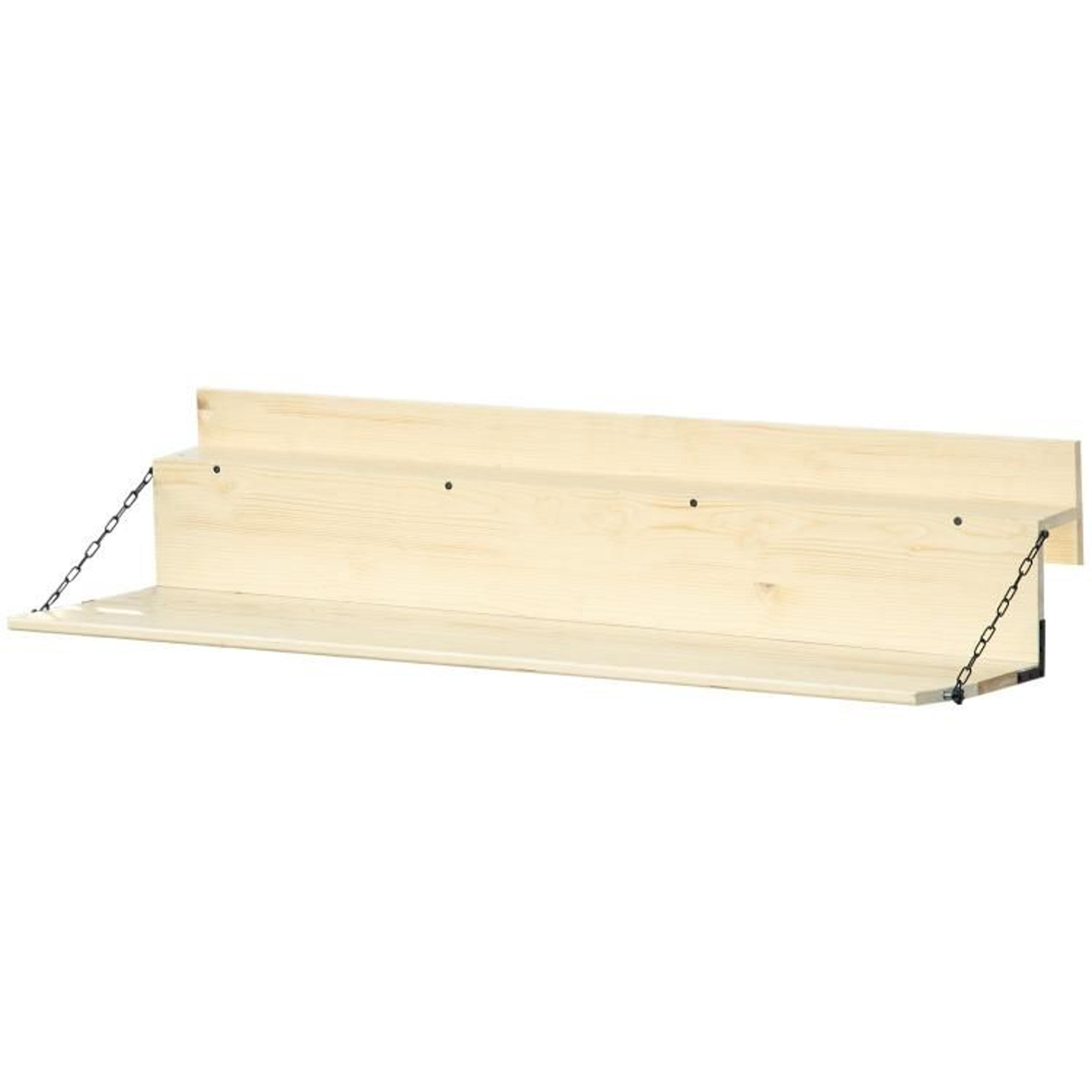 Foldable Balcony Railing Table  Spruce Wood Outdoor Bar And Desk 1