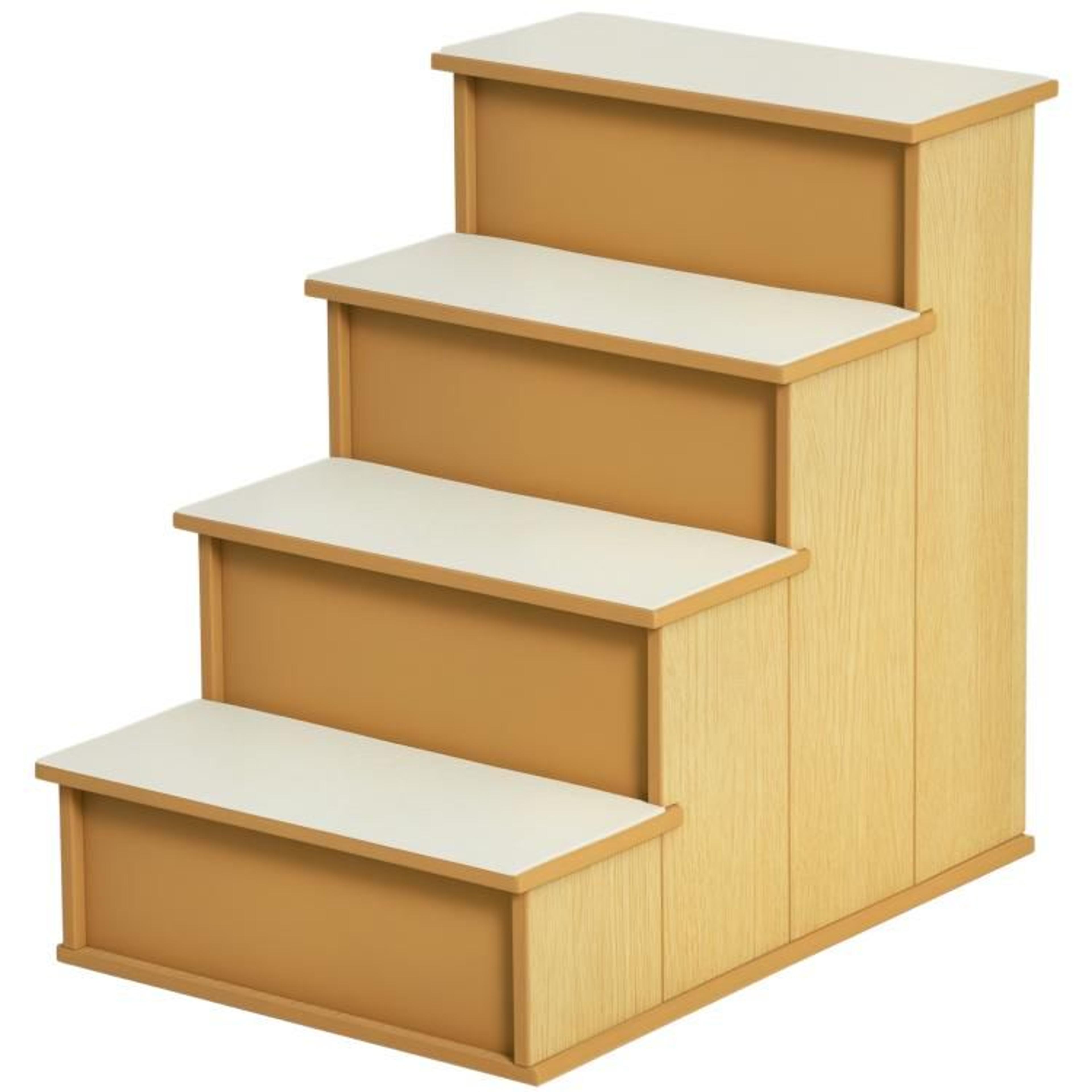 pet stairs for small dogs and cats with removable cushioned steps