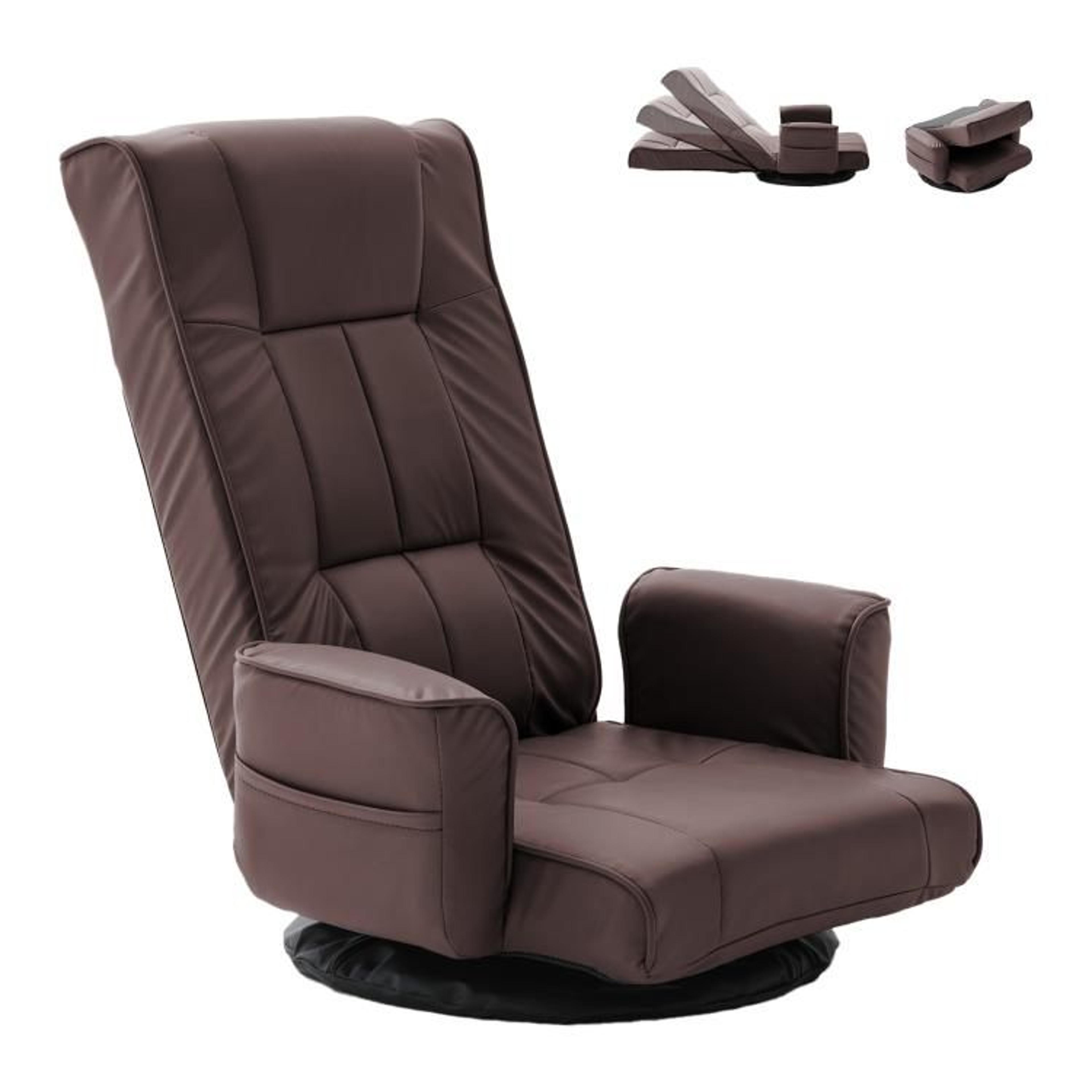 360 Swivel Floor Gaming Chair With 14Position Adjustable Backrest And Armrests 1