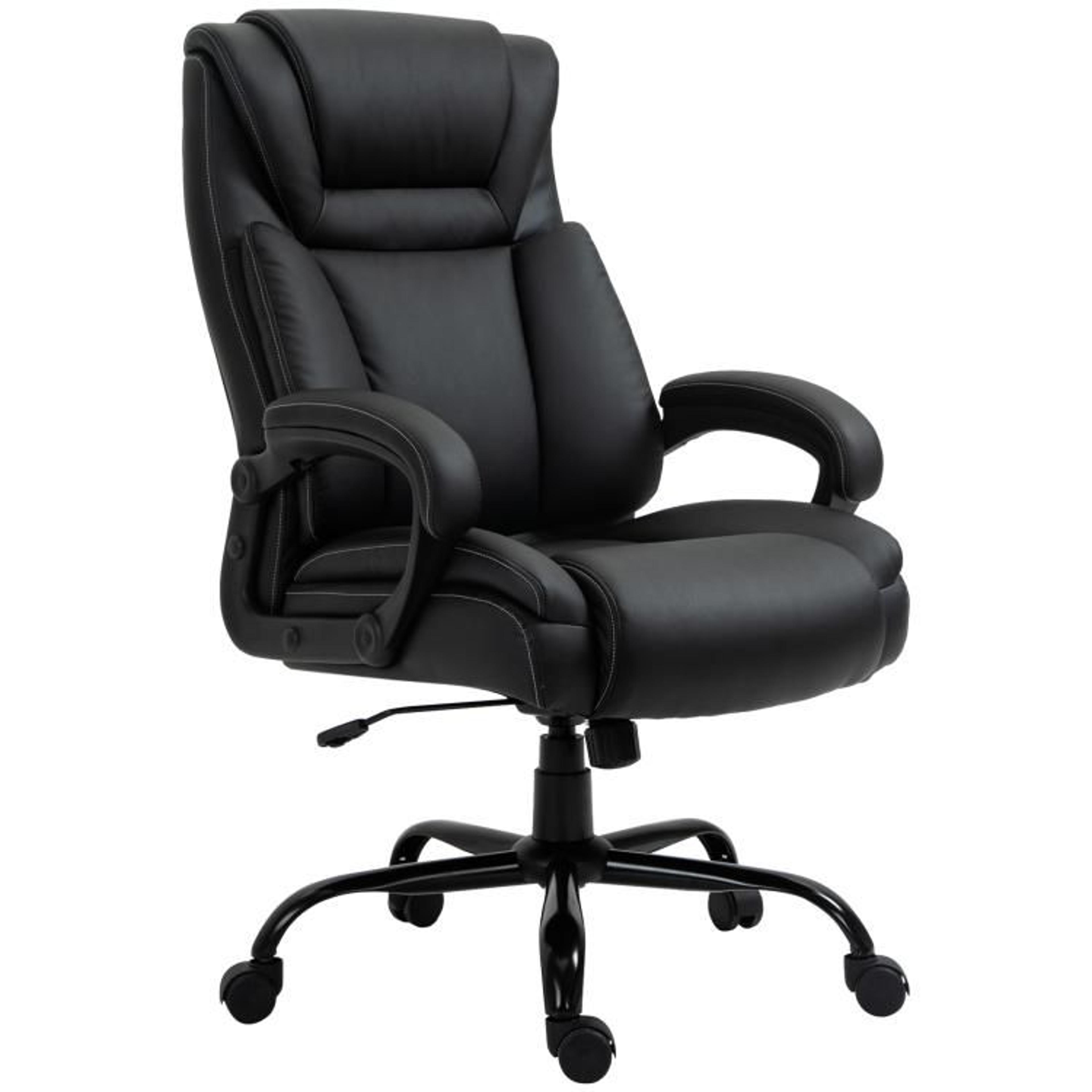 Big And Tall Executive Office Chair With 400 Lb Capacity And Adjustable Height 1