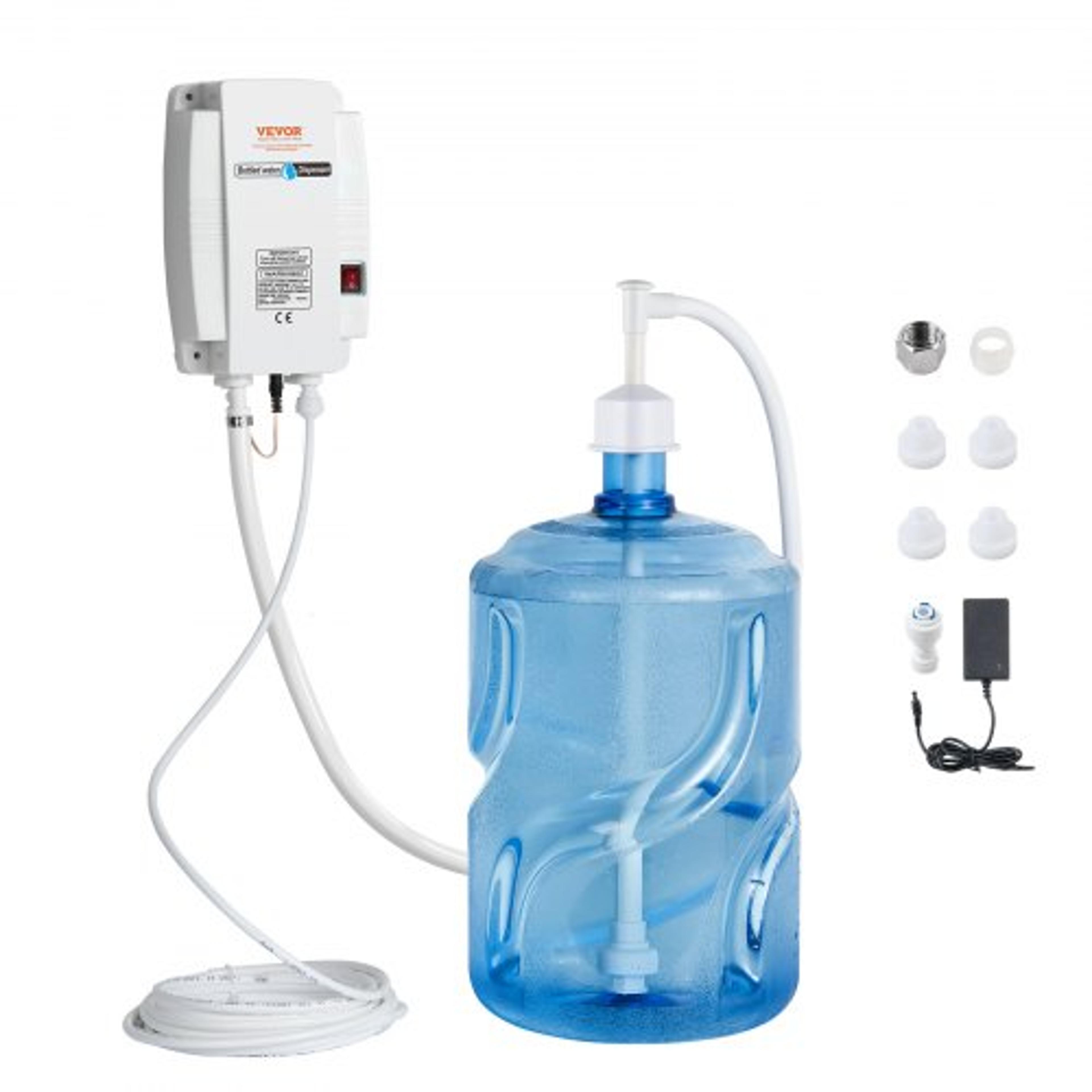 110v high flow bottled water dispenser pump, single inlet, work with coffee/tea makers, ice machine, beverage dispensers