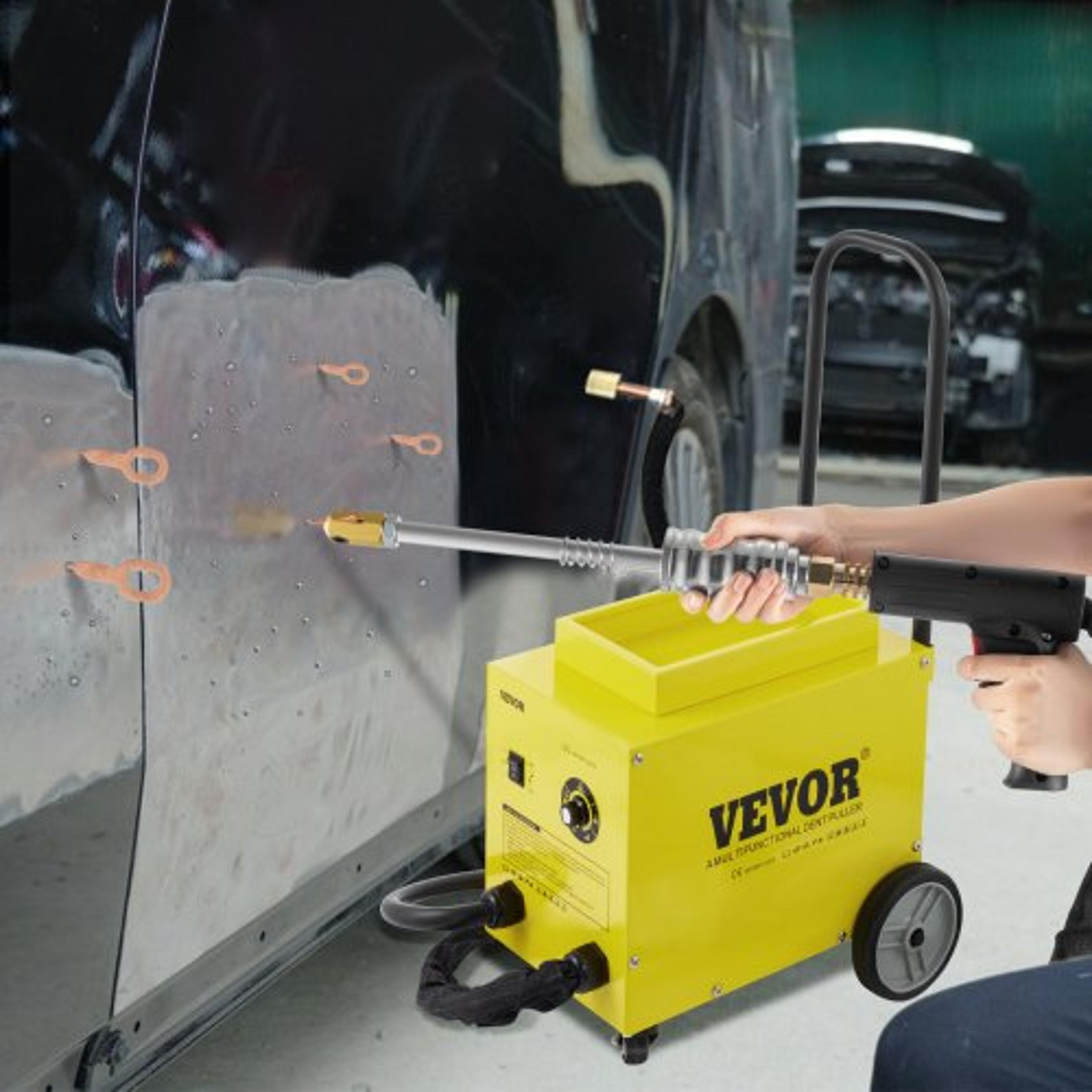 auto body dent puller, sg-7500 removal system station with dual welding guns
