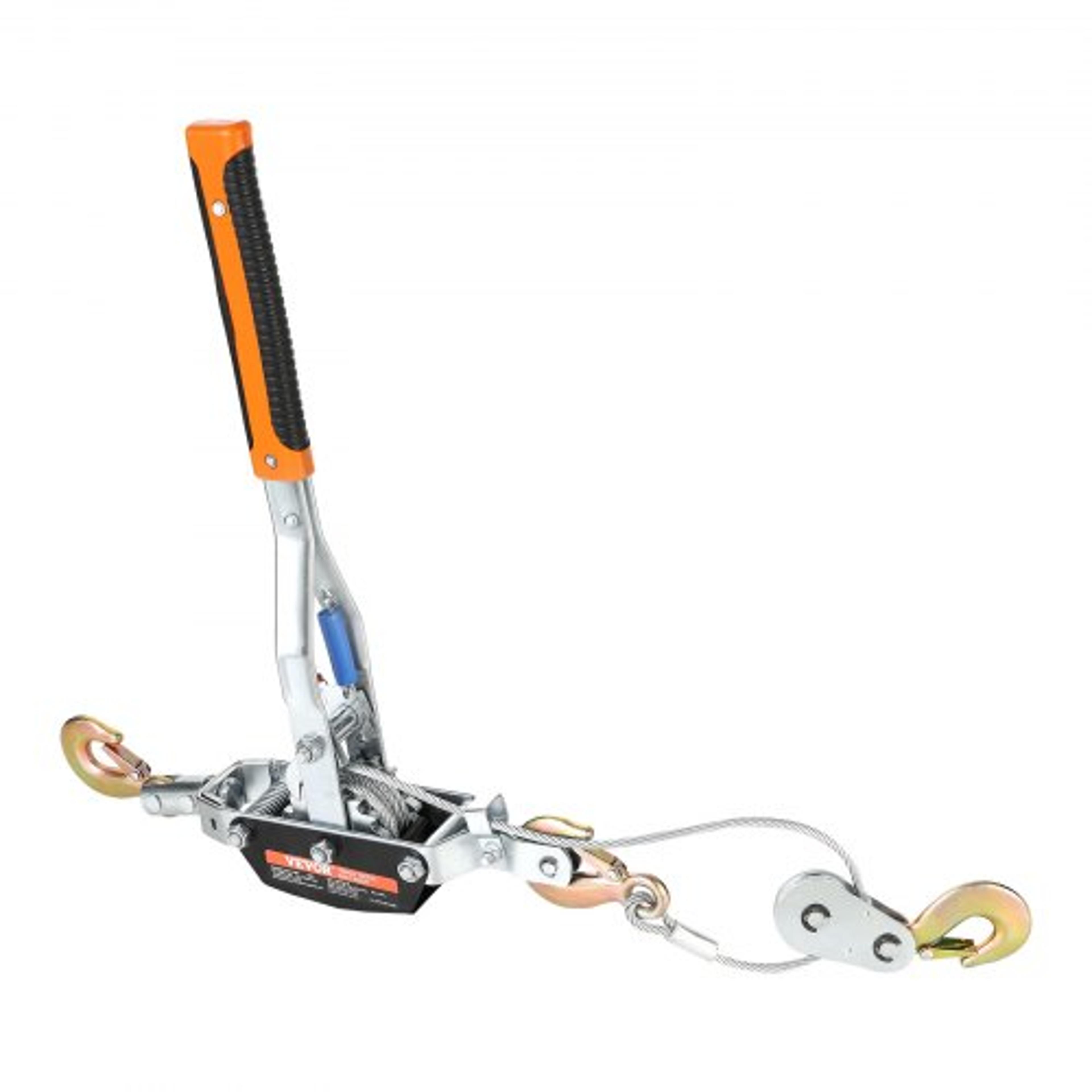 5 Ton Come Along Winch Ratchet Cable Puller 11023 Lbs Heavy Duty Vehicle Recovery Tool 9