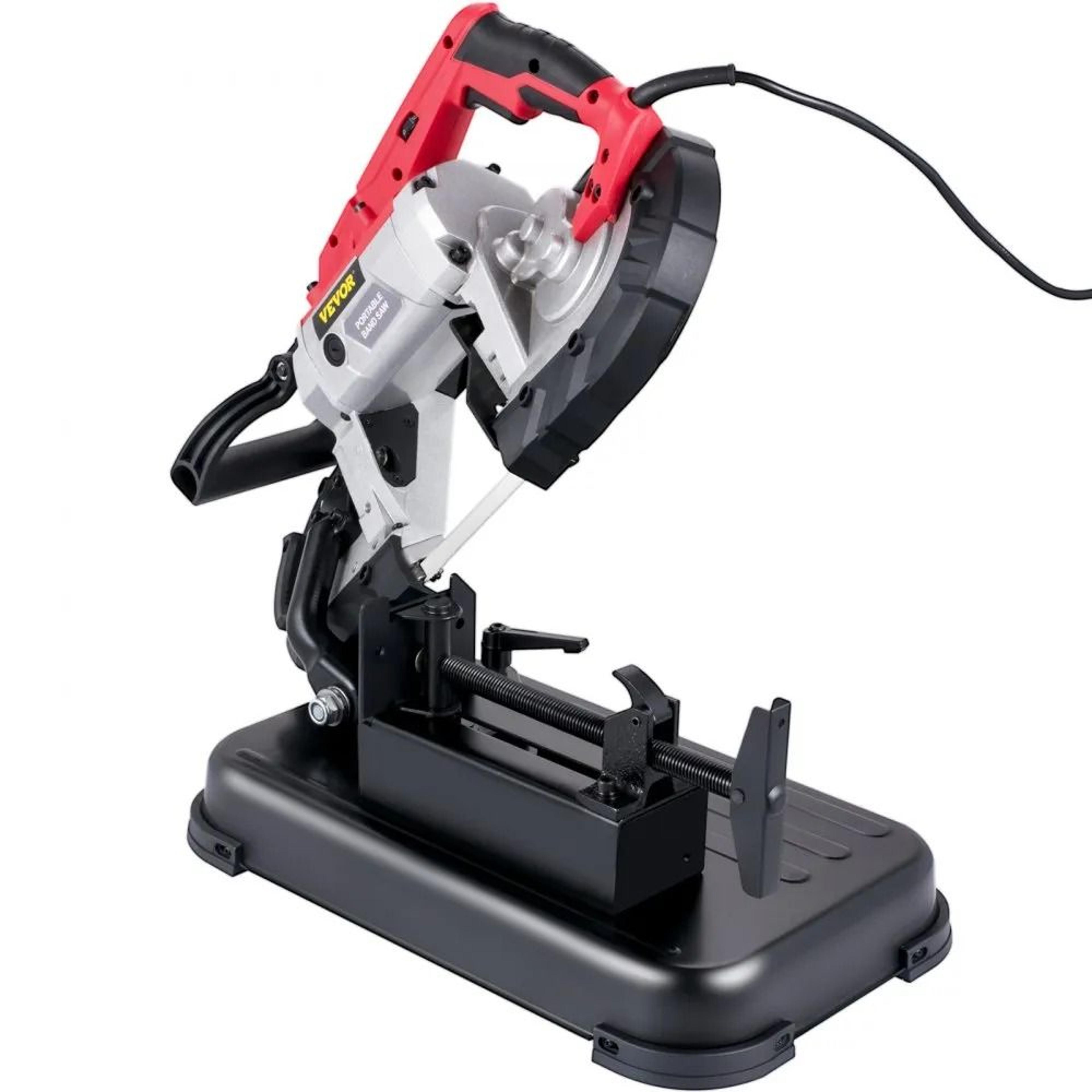 Variable Speed Portable Bandsaw Motor Deep Cut Band Saw For Metal Wood Portable Band Saw Cutting Ca 8