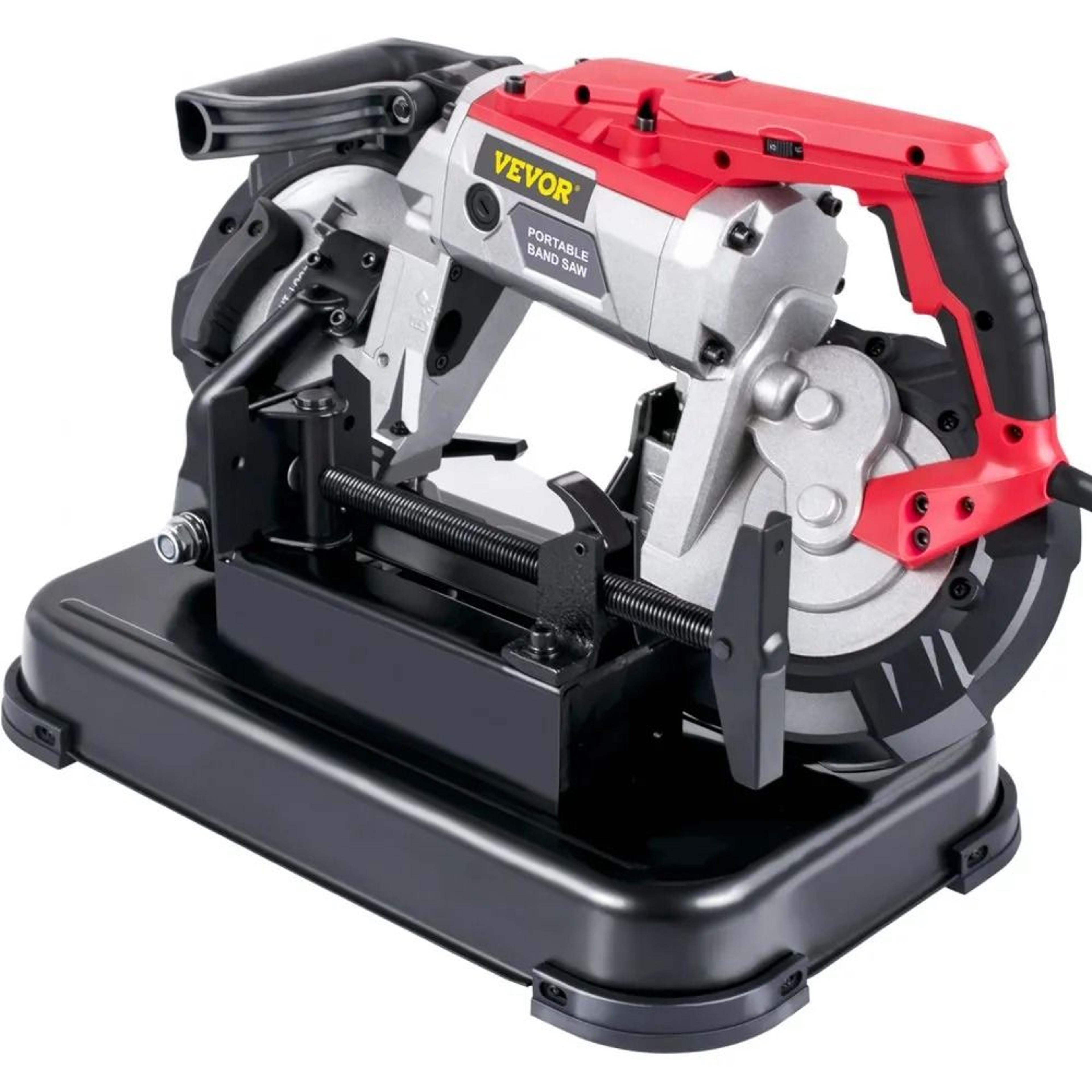 Variable Speed Portable Bandsaw Motor Deep Cut Band Saw For Metal Wood Portable Band Saw Cutting Ca 9