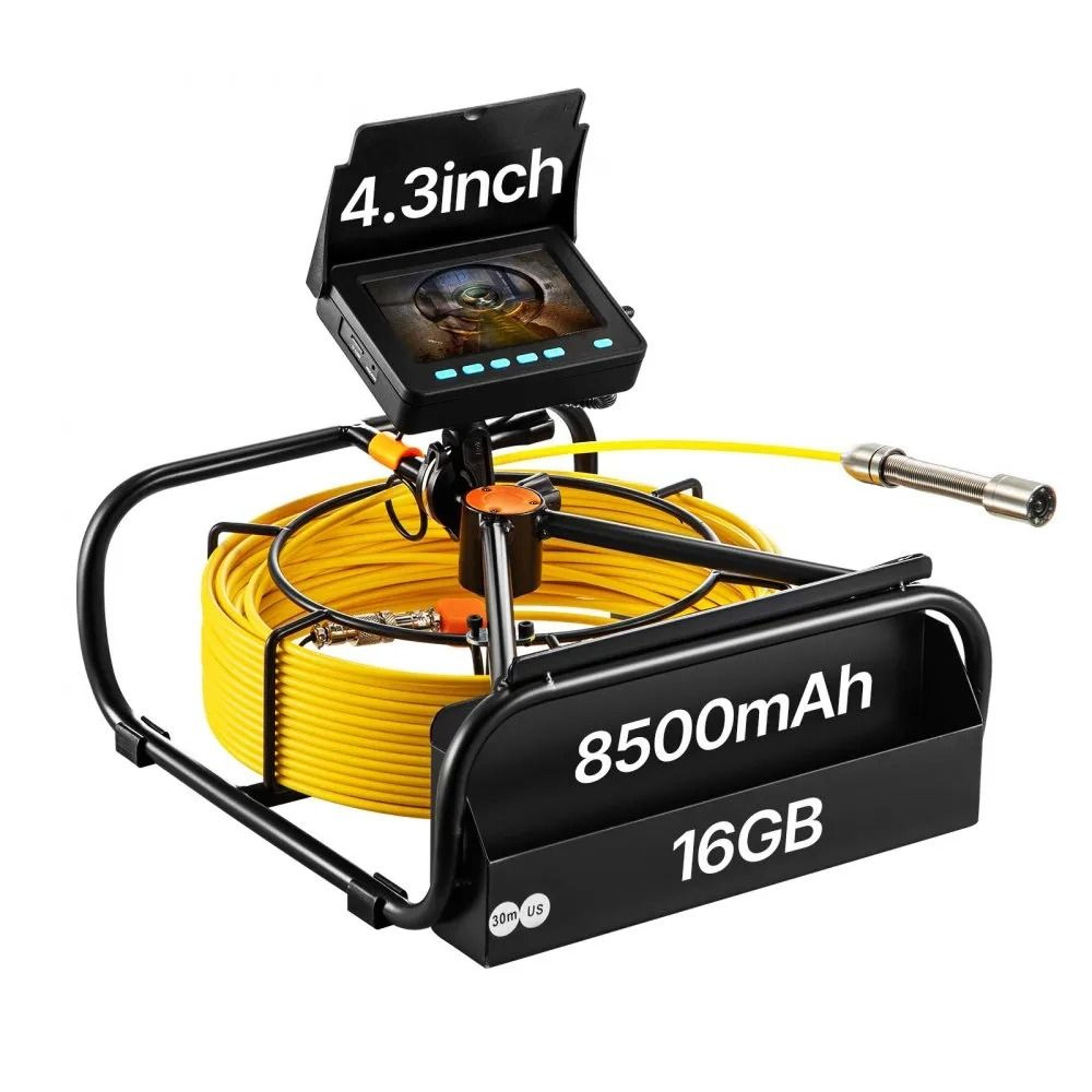 pipeline inspection camera, sewer camera, waterproof borescope with led lights, industrial endoscope