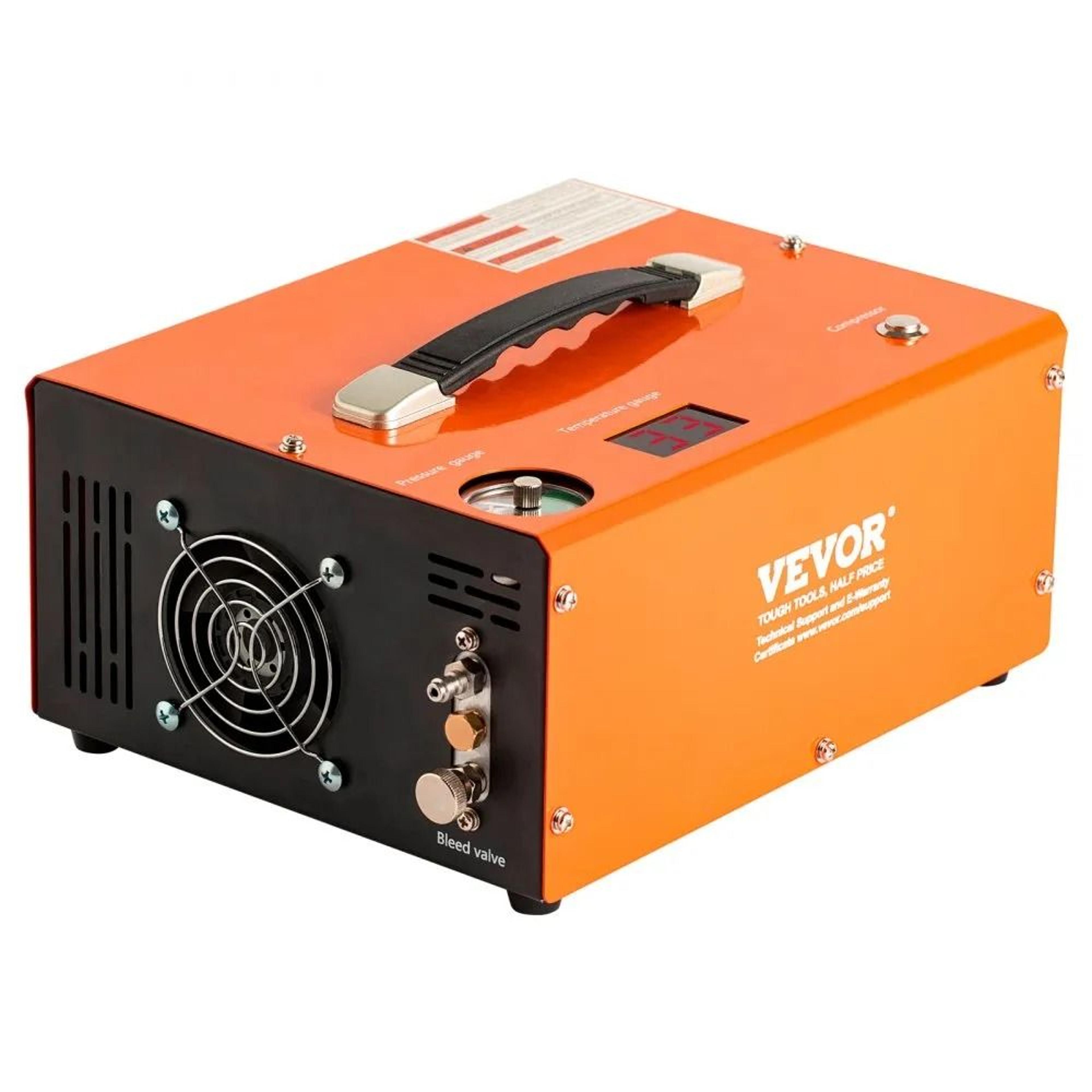 pcp air compressor, oil & water-free paintball tank compressor pump, high-pressure air rifle
