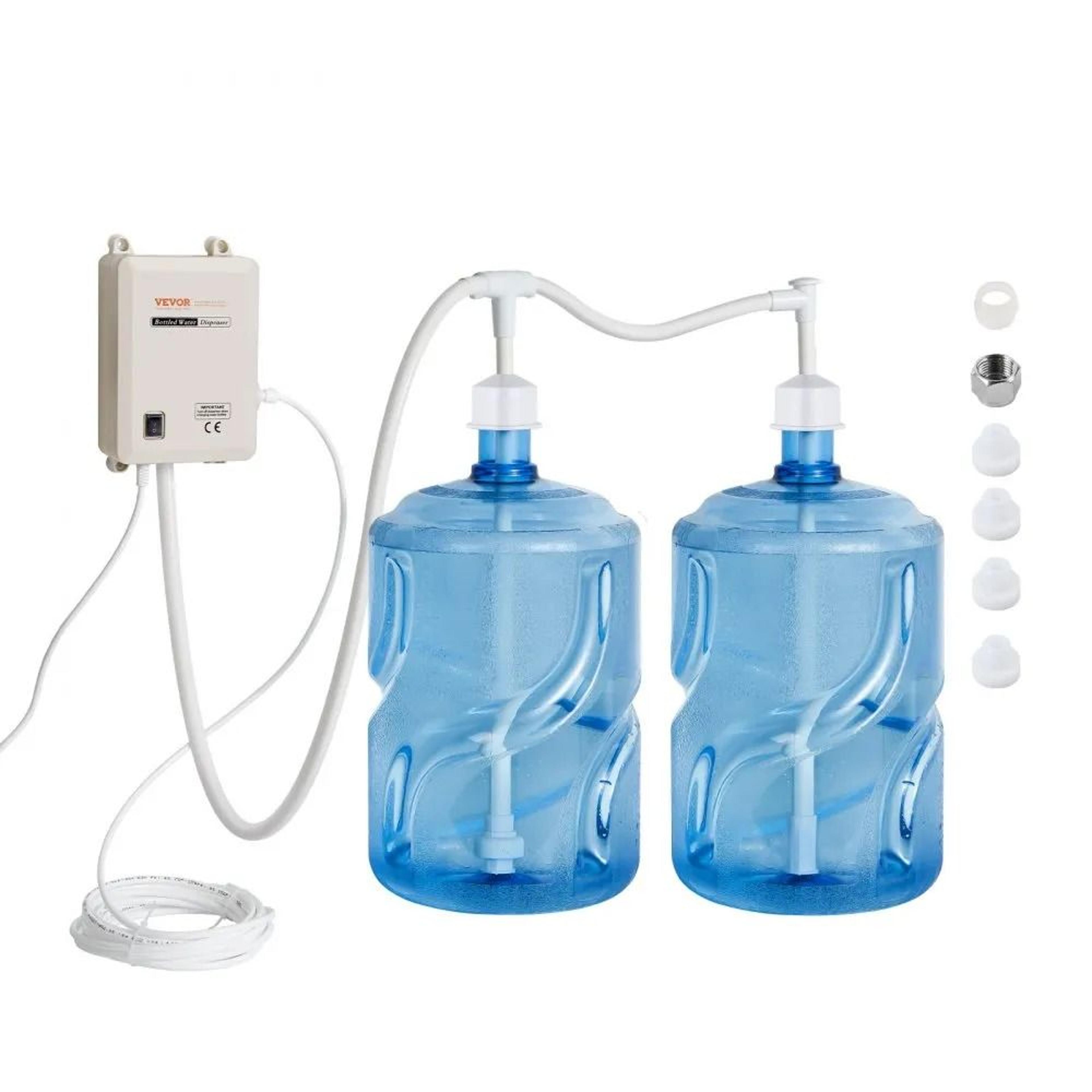 bottled water dispenser pump system, double-pipe water jug pump, quiet automatic electric dispenser
