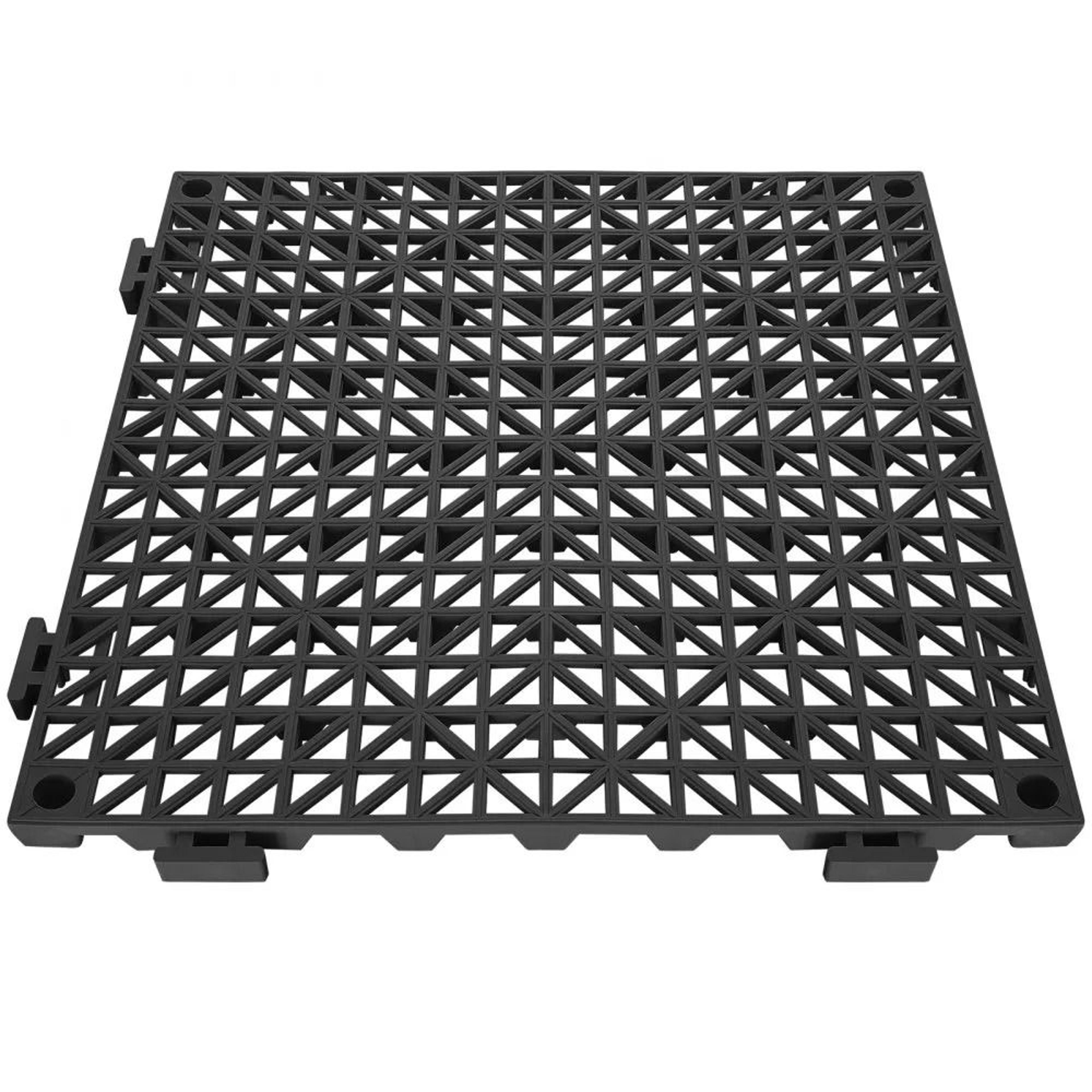 Interlocking Drainage Tiles NonSlip Waterproof Mats For Kitchens Pools Wet Areas 8