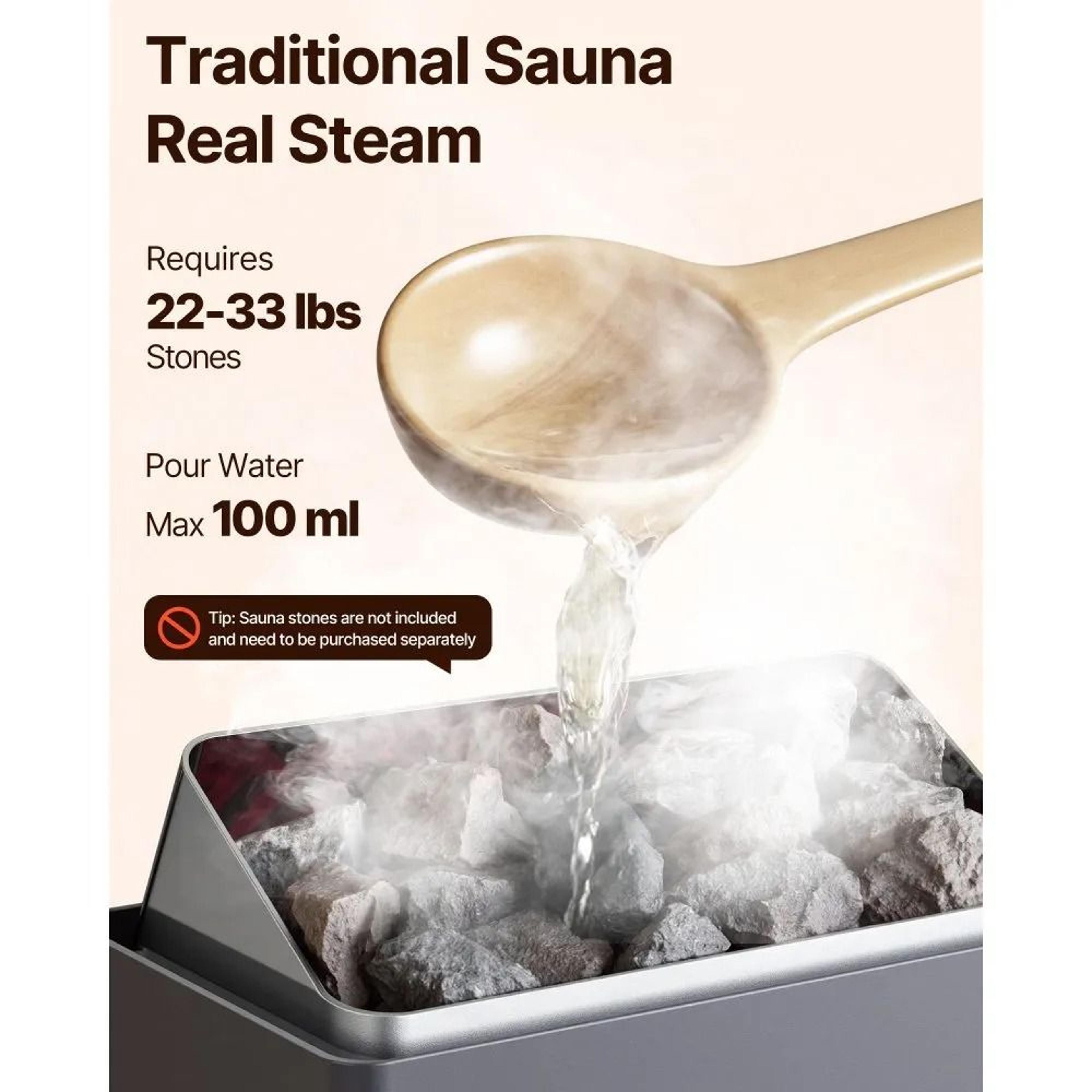 Steam Bath Sauna Heater Electric Sauna Stove With Timer And Adjustable Temperature For Home Hotel S 4