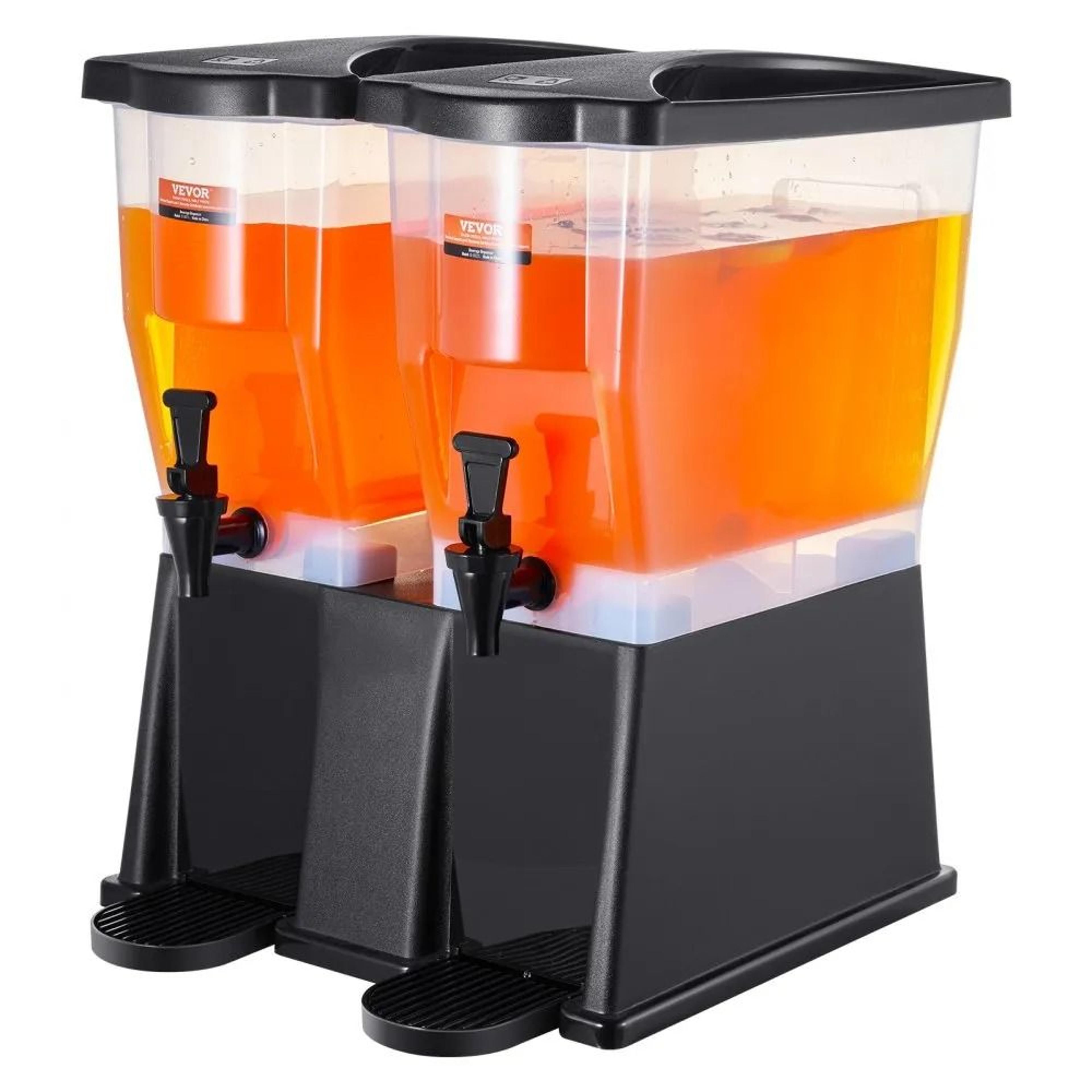 Premium Dual Party Beverage Drink Dispenser With Stand  Spigots 7