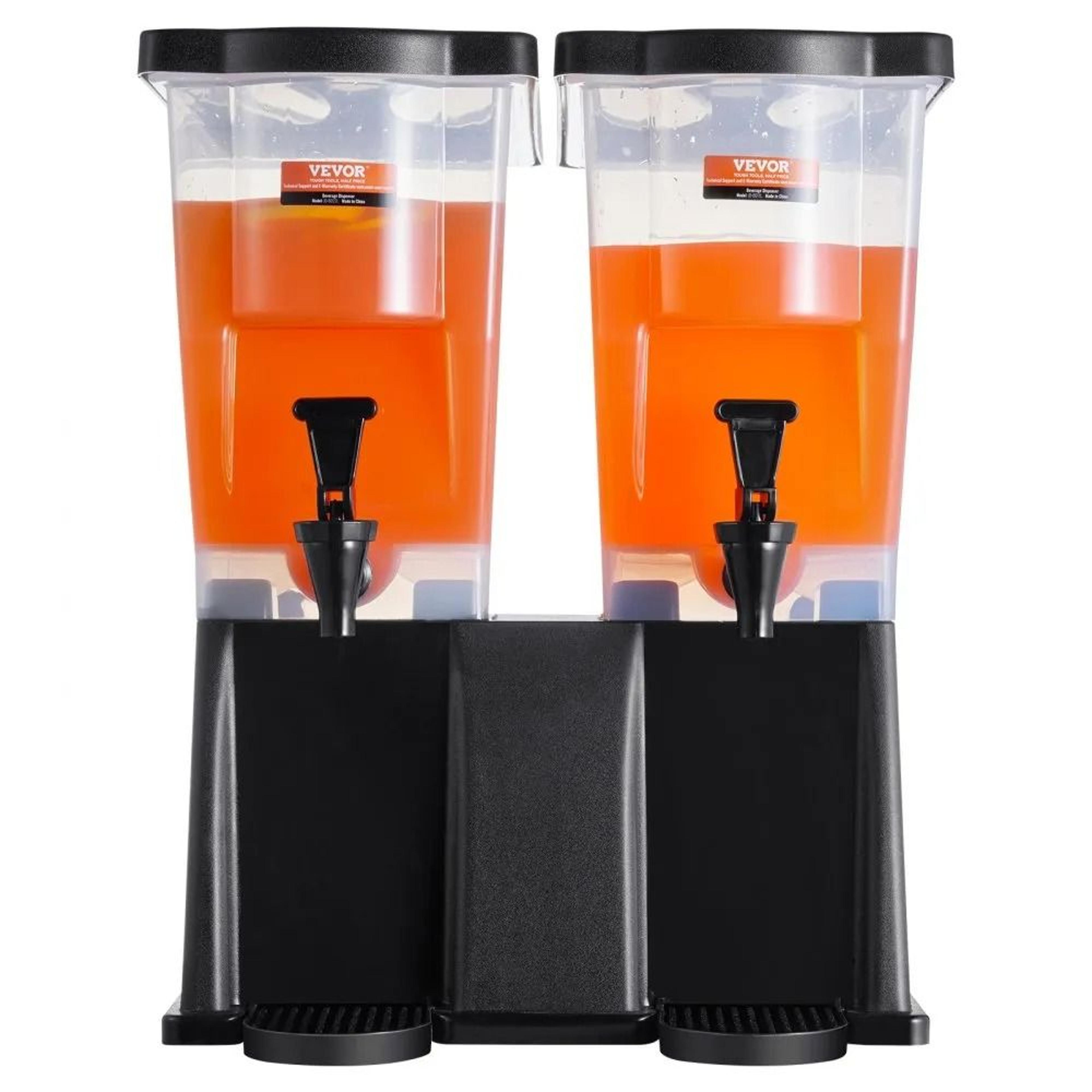 Premium Dual Party Beverage Drink Dispenser With Stand  Spigots 10