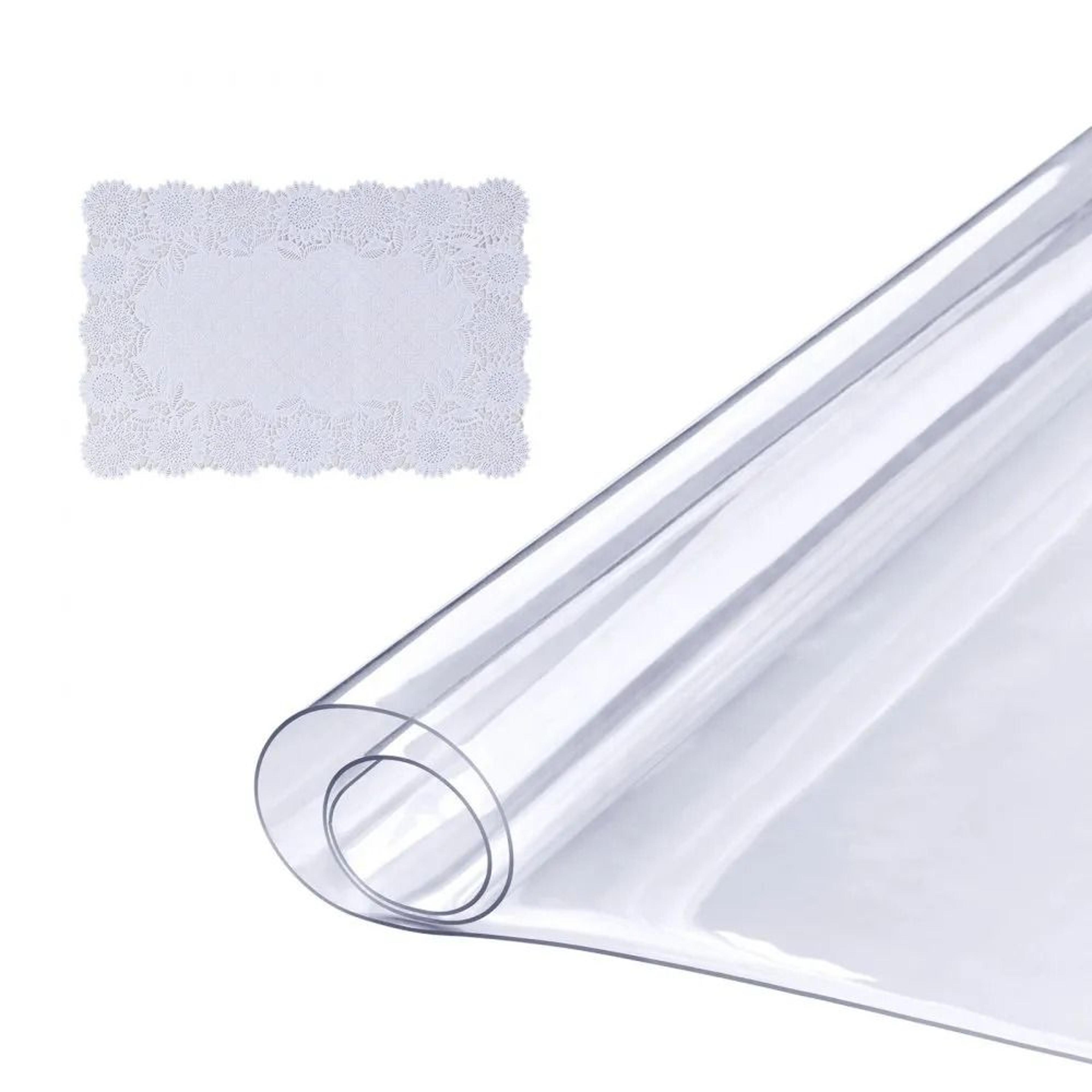 clear table cover protector waterproof pvc desk & dining table protector