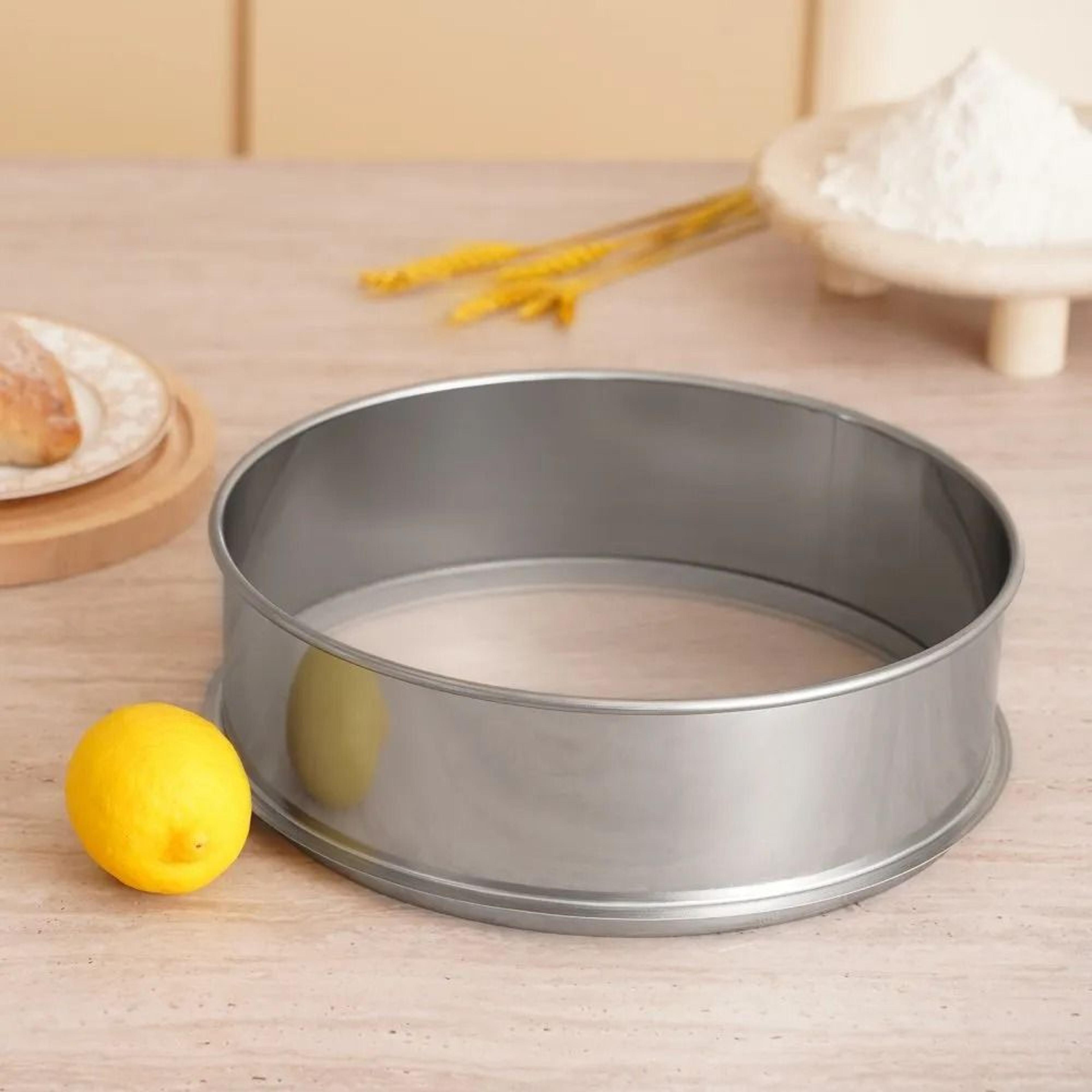 Mesh Flour Sifter Stainless Steel Fine Mesh Strainer For Baking  Dry Ingredients 6