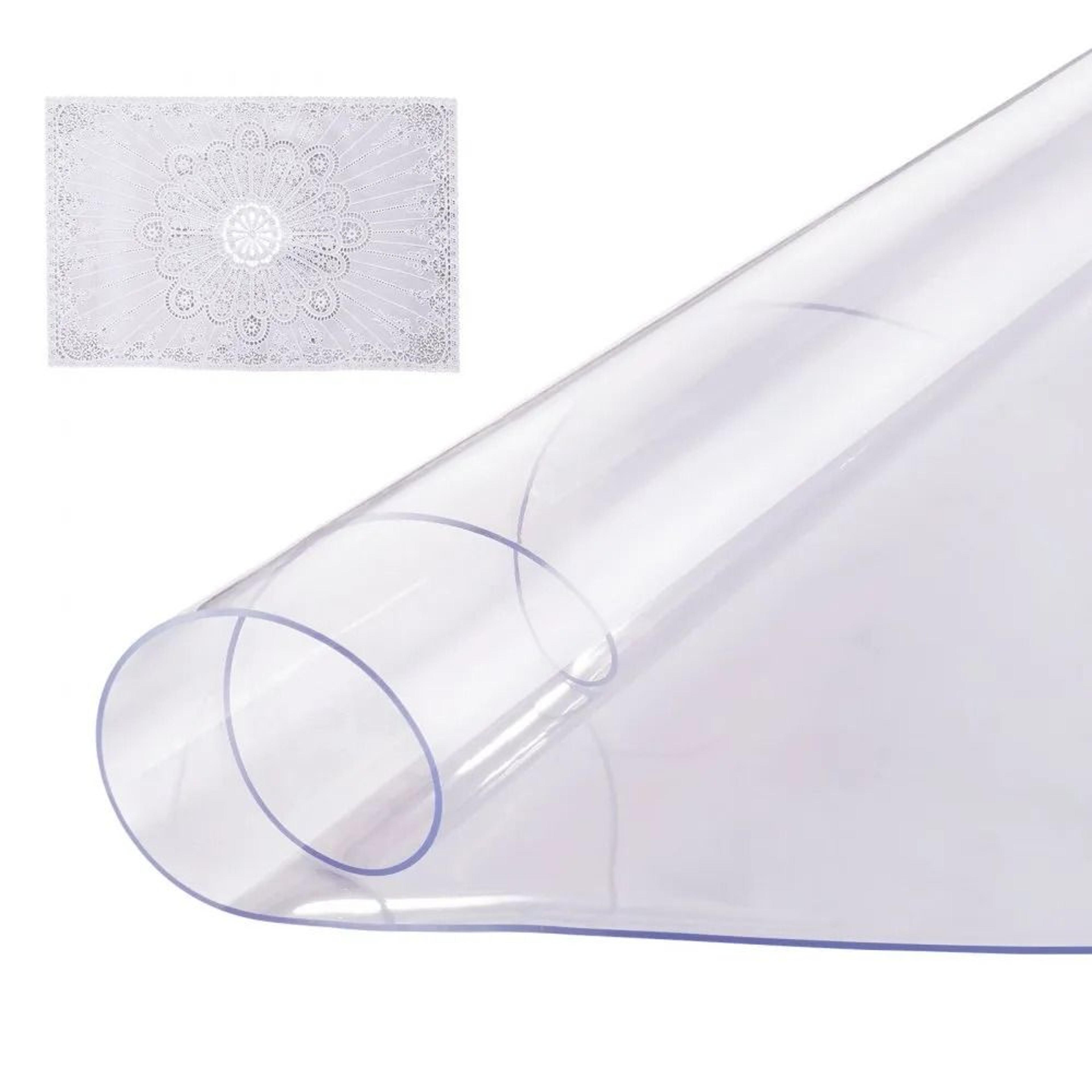 clear round table protector pvc desk mat waterproof thick