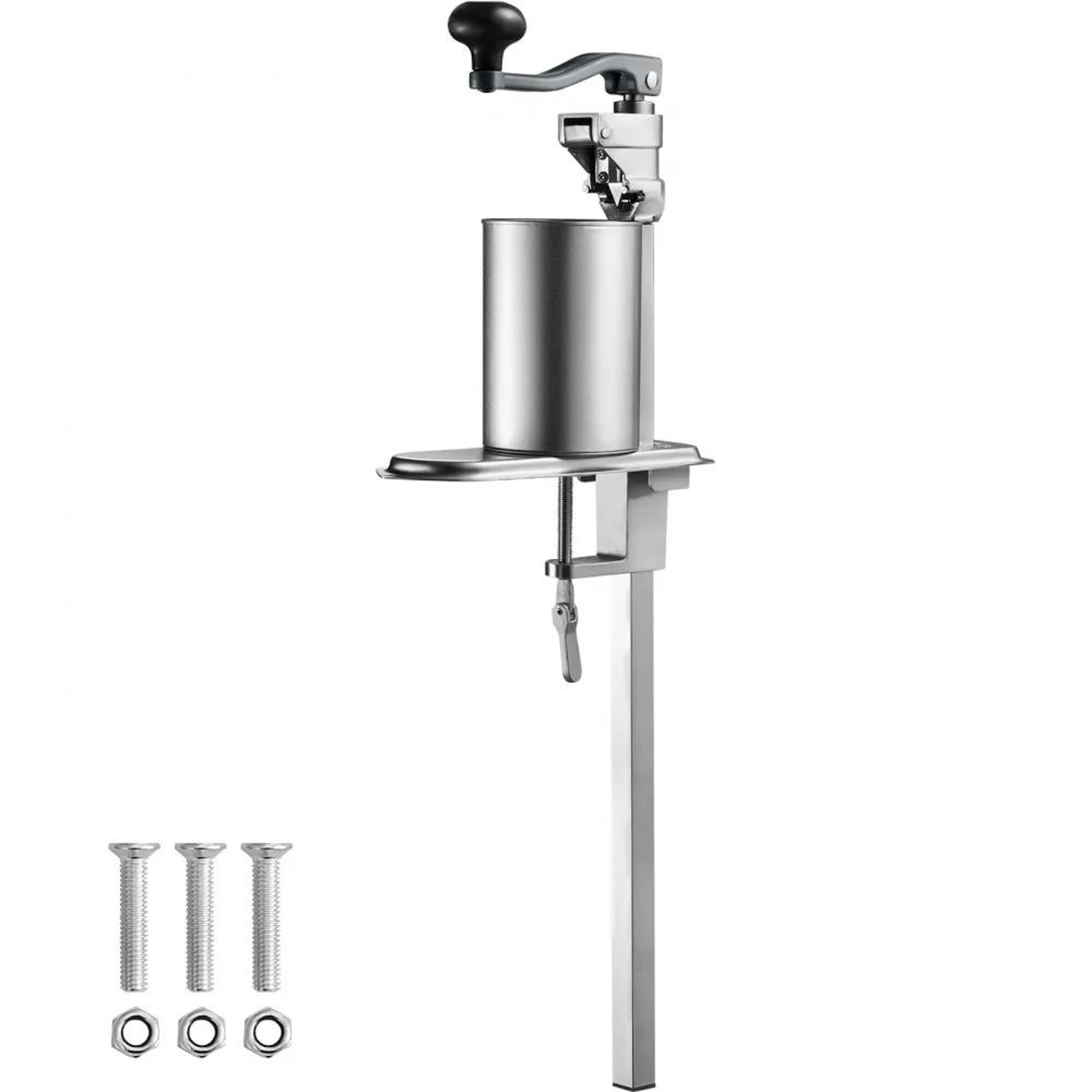 heavy-duty manual can opener for large cans table-mounted industrial opener