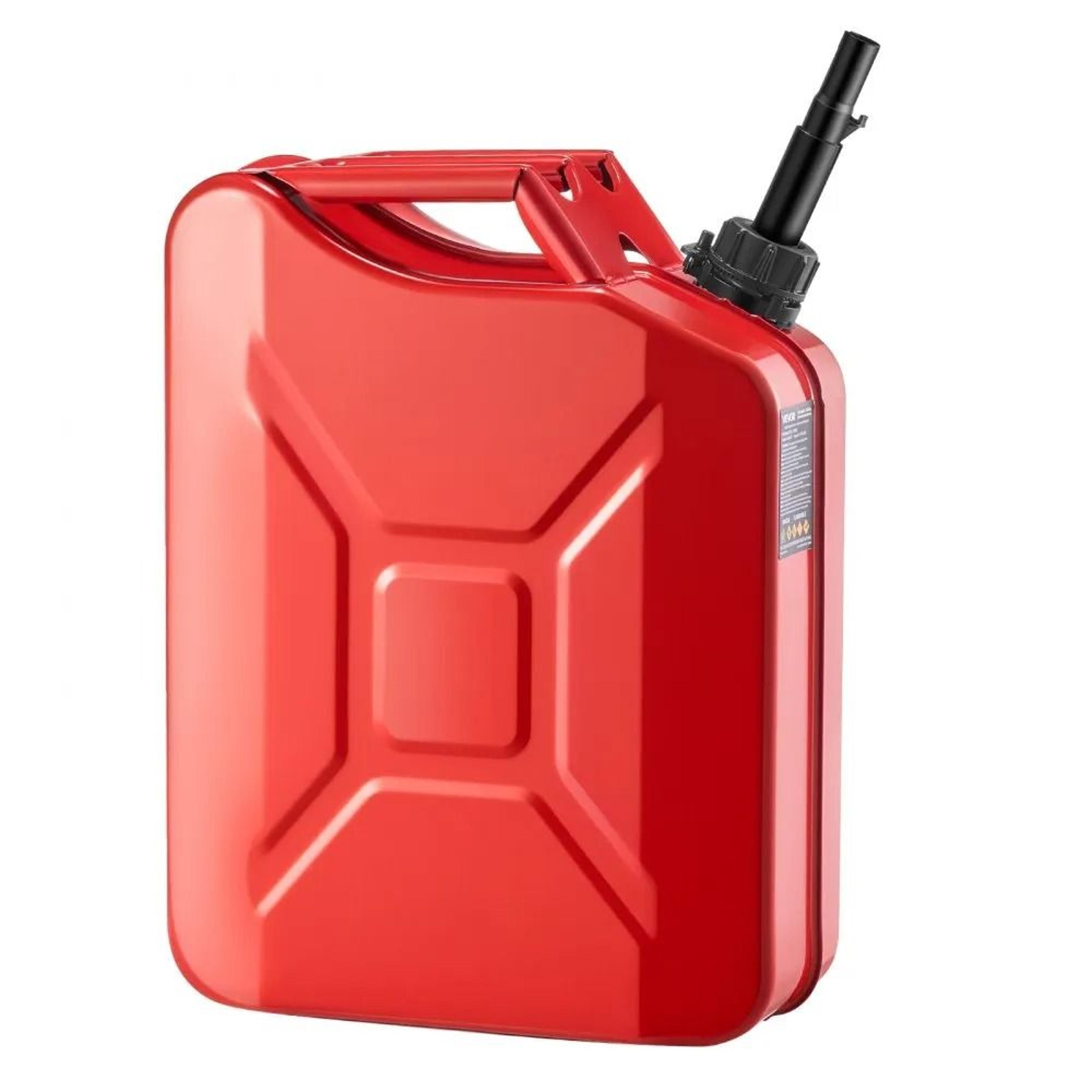 Heavy Duty Portable Gas Can Leakproof Metal Fuel Container For Cars ATVs  Outdoor Use 9