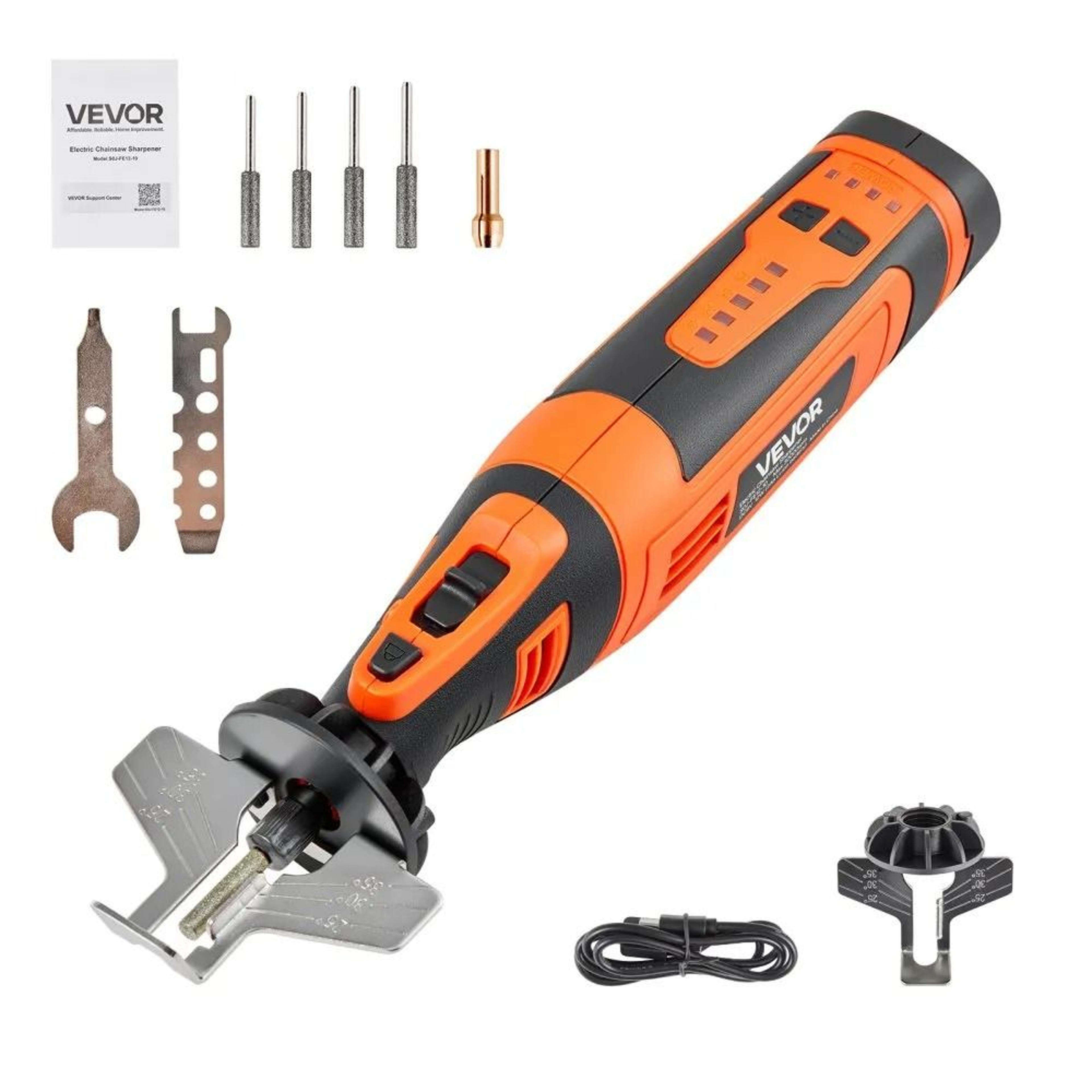 cordless chainsaw sharpener 5 speed adjustable electric tool
