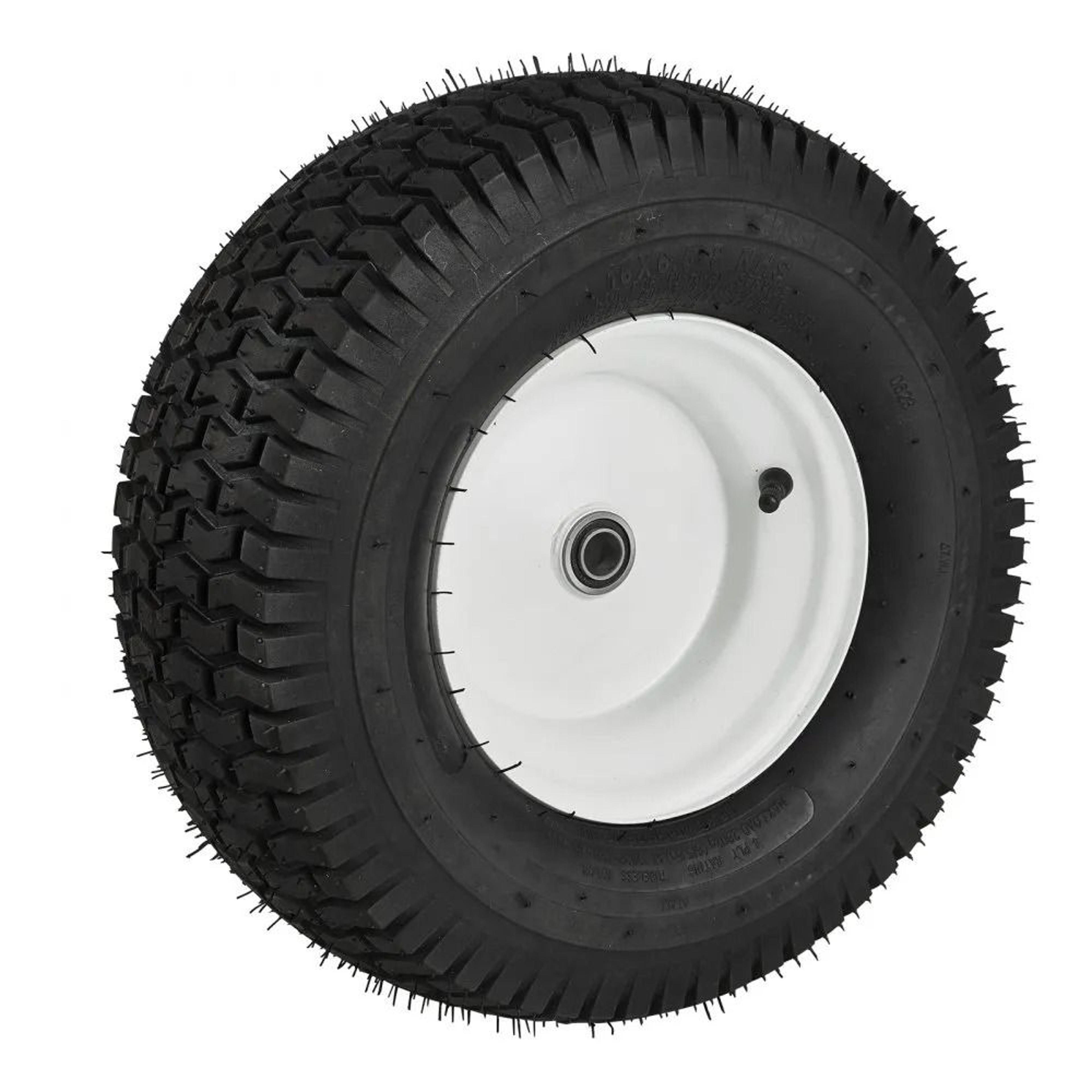 Lawn Mower Tires With Rim 2 Pack Tubeless Turf Tractor Wheels 11