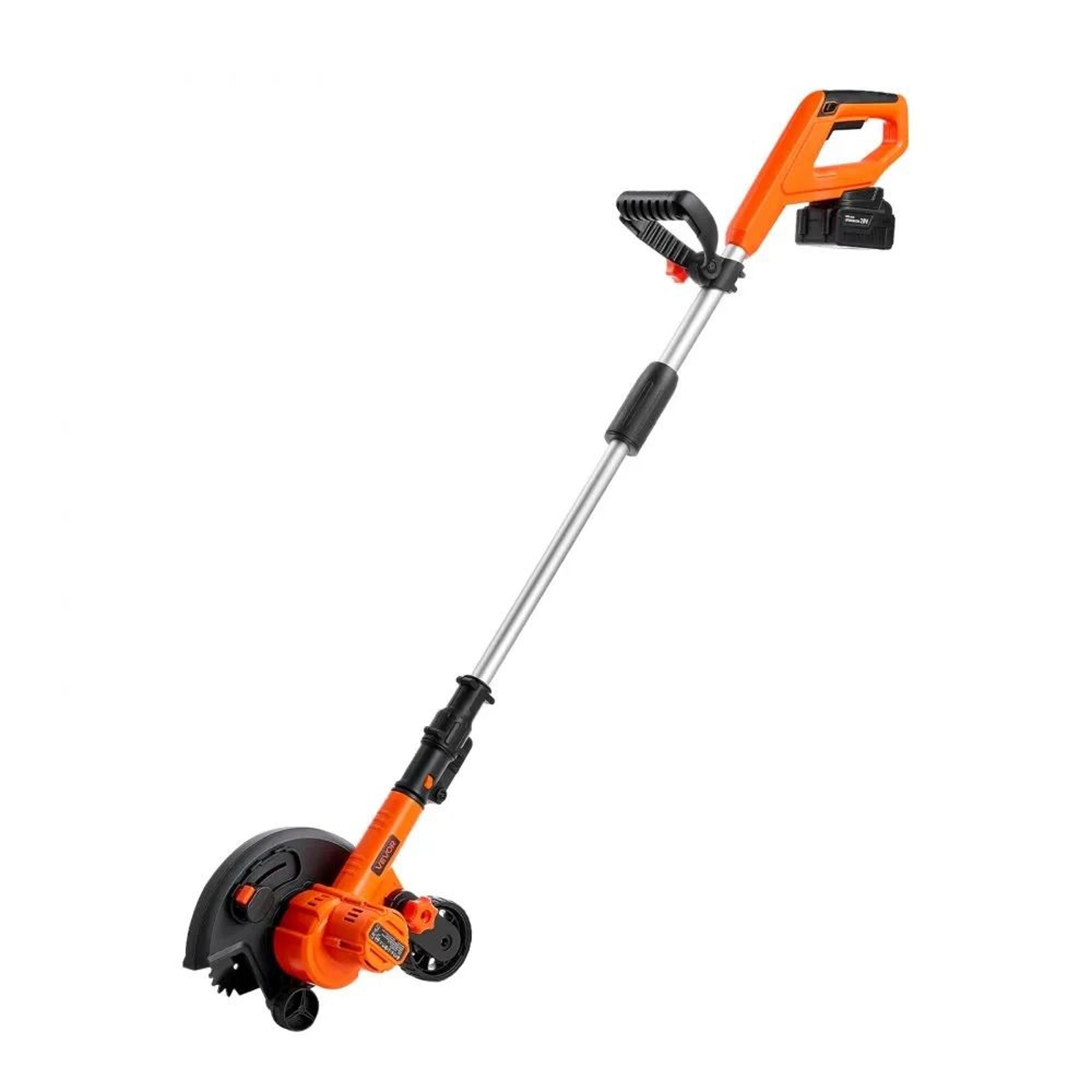 Premium Battery Powered Lawn Edger With Blade  Adjustable Depth 7