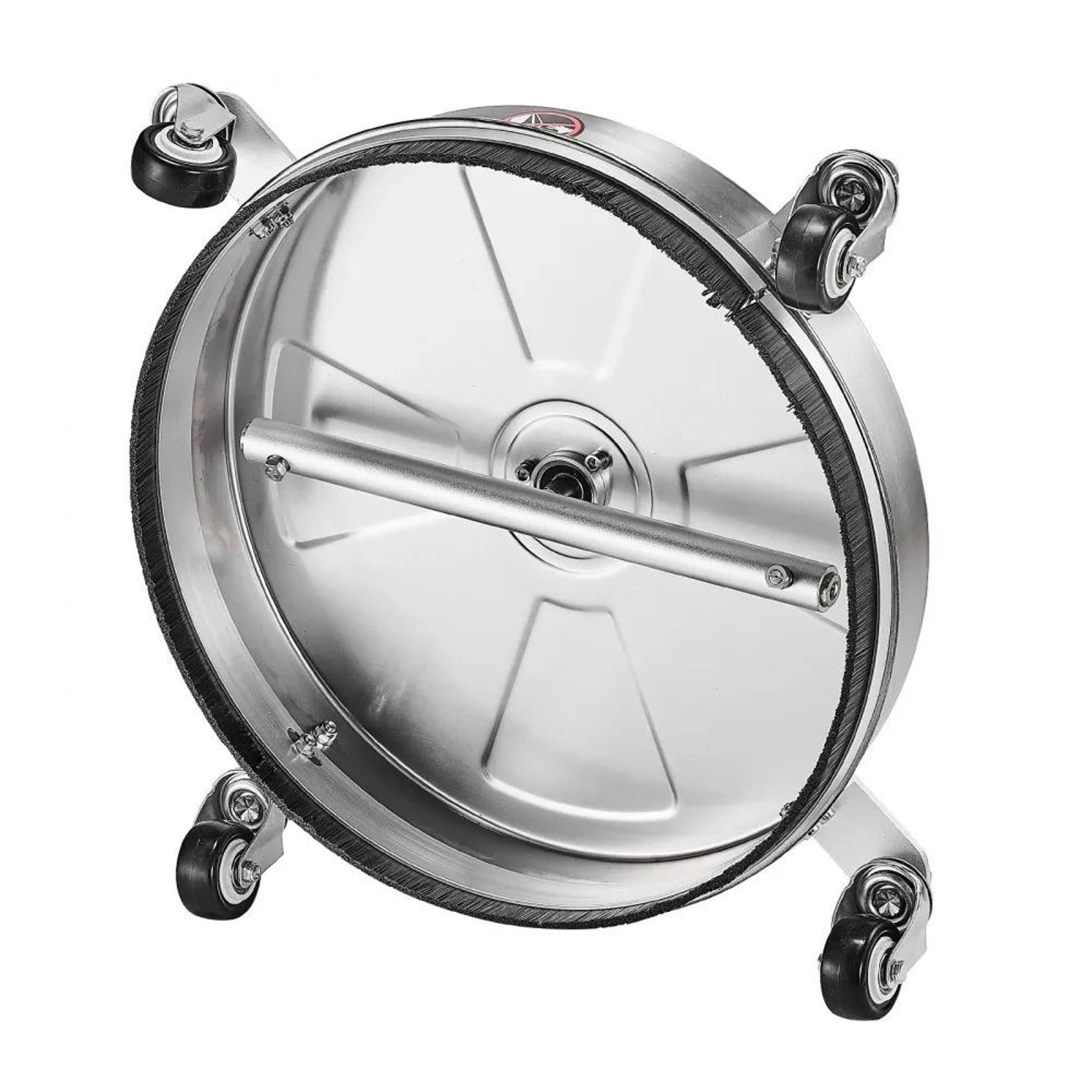 Pressure Washer Surface Cleaner With 4 Wheels  Dual Nozzles For Driveways And Patios 6