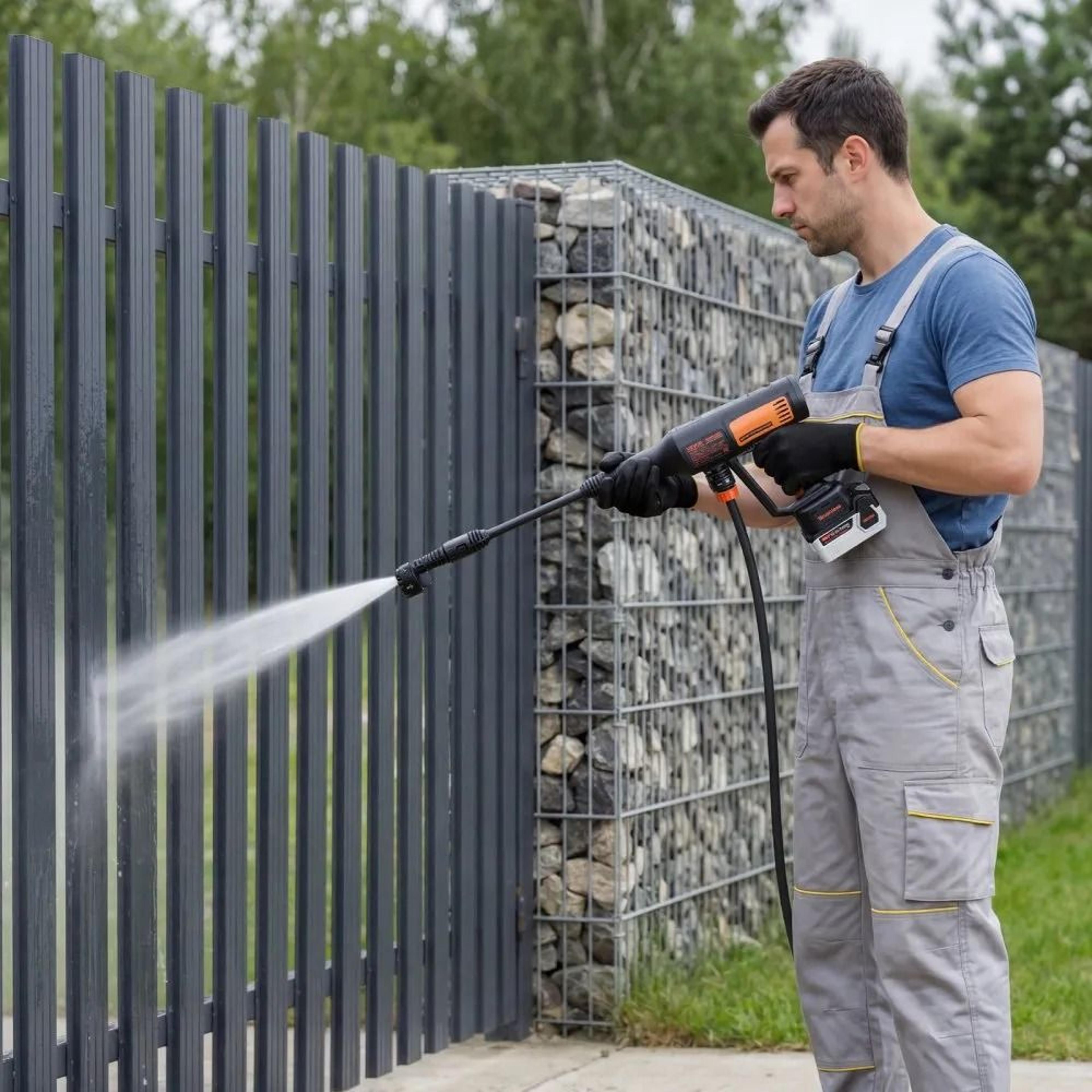 1200PSI Cordless Pressure Washer With Brushless Motor  6in1 Nozzle 6