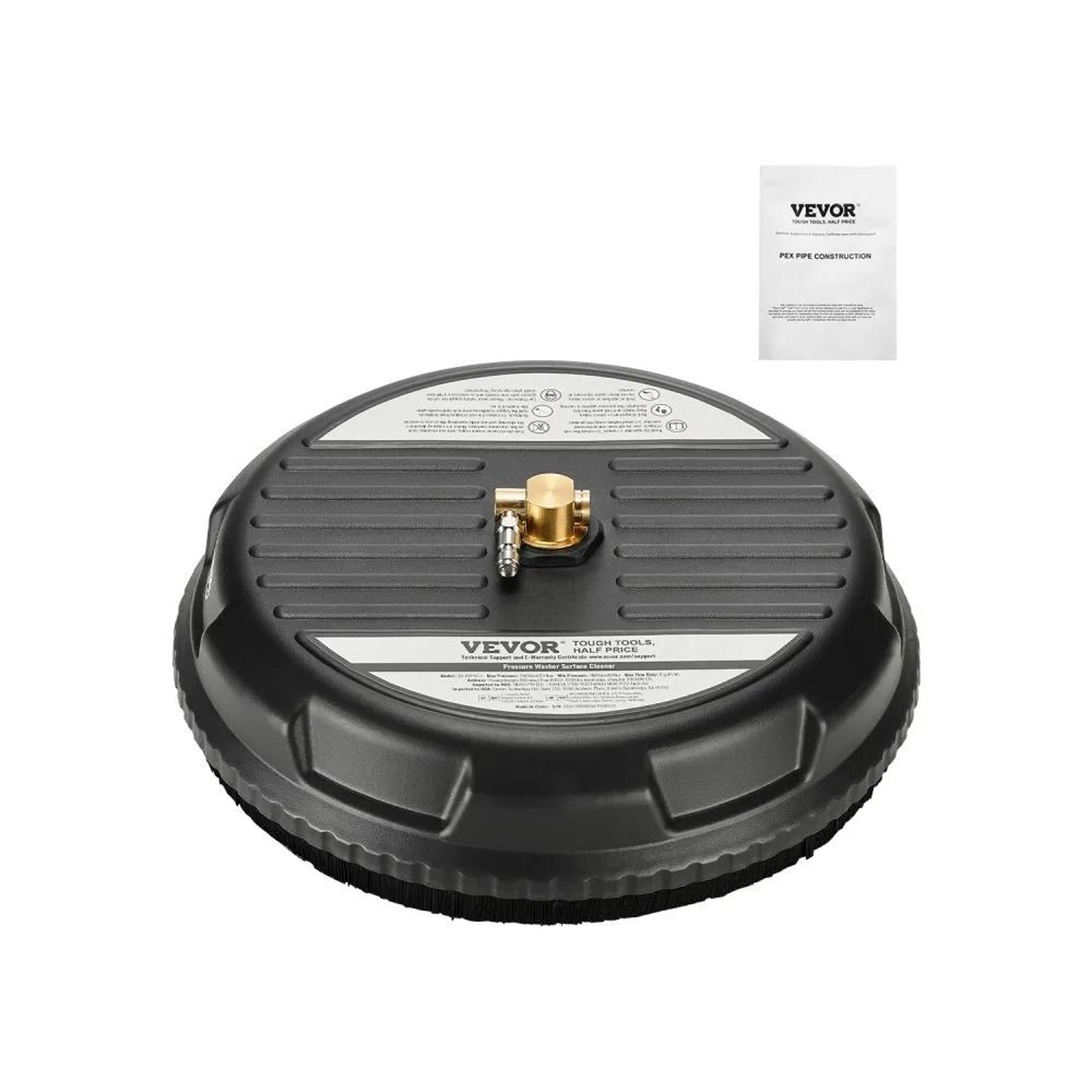 pressure washer surface cleaner with wheels, 4000 psi power washer attachment for driveways & patios