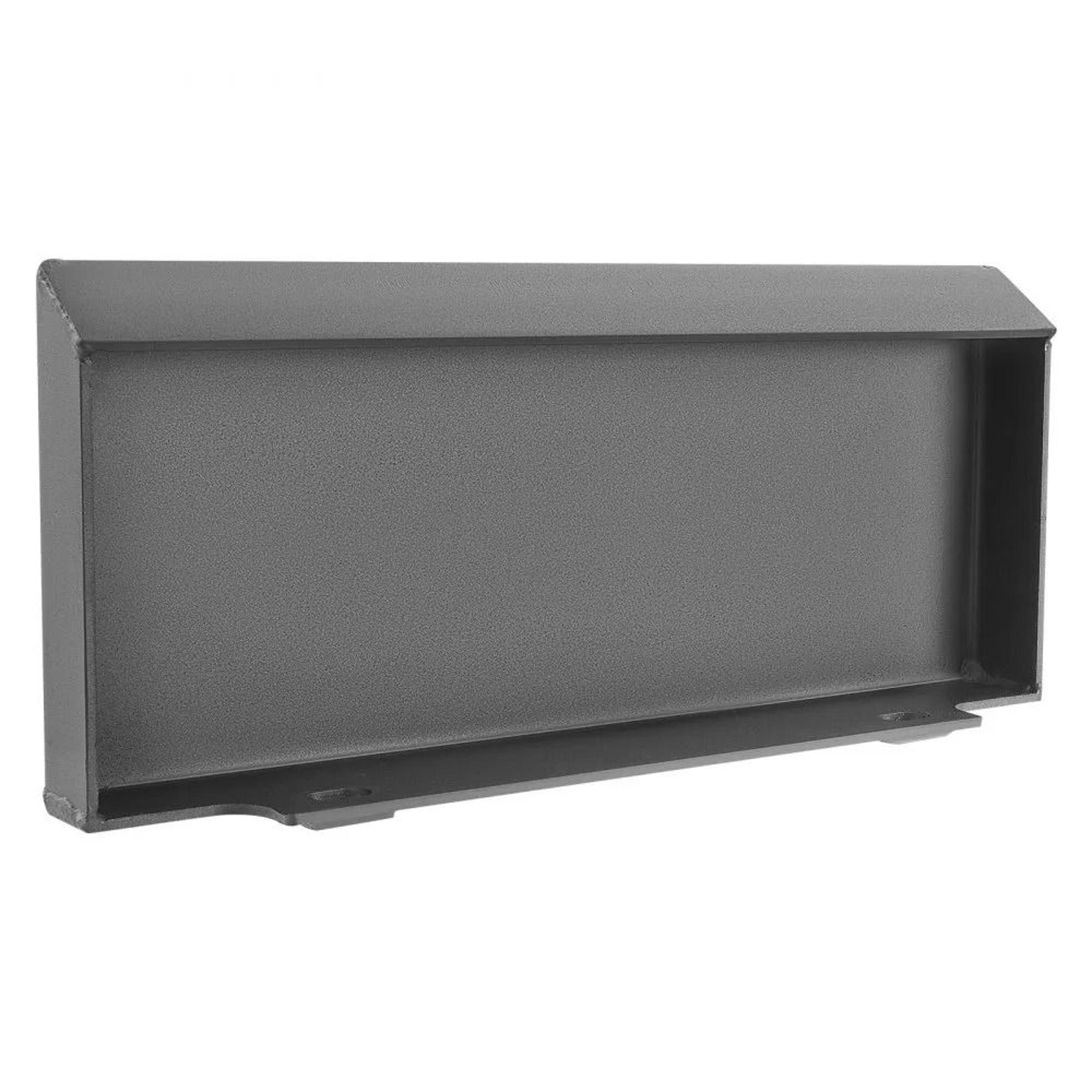 universal skid steer mount plate with receiver hitch, heavy duty quick attach loader plate