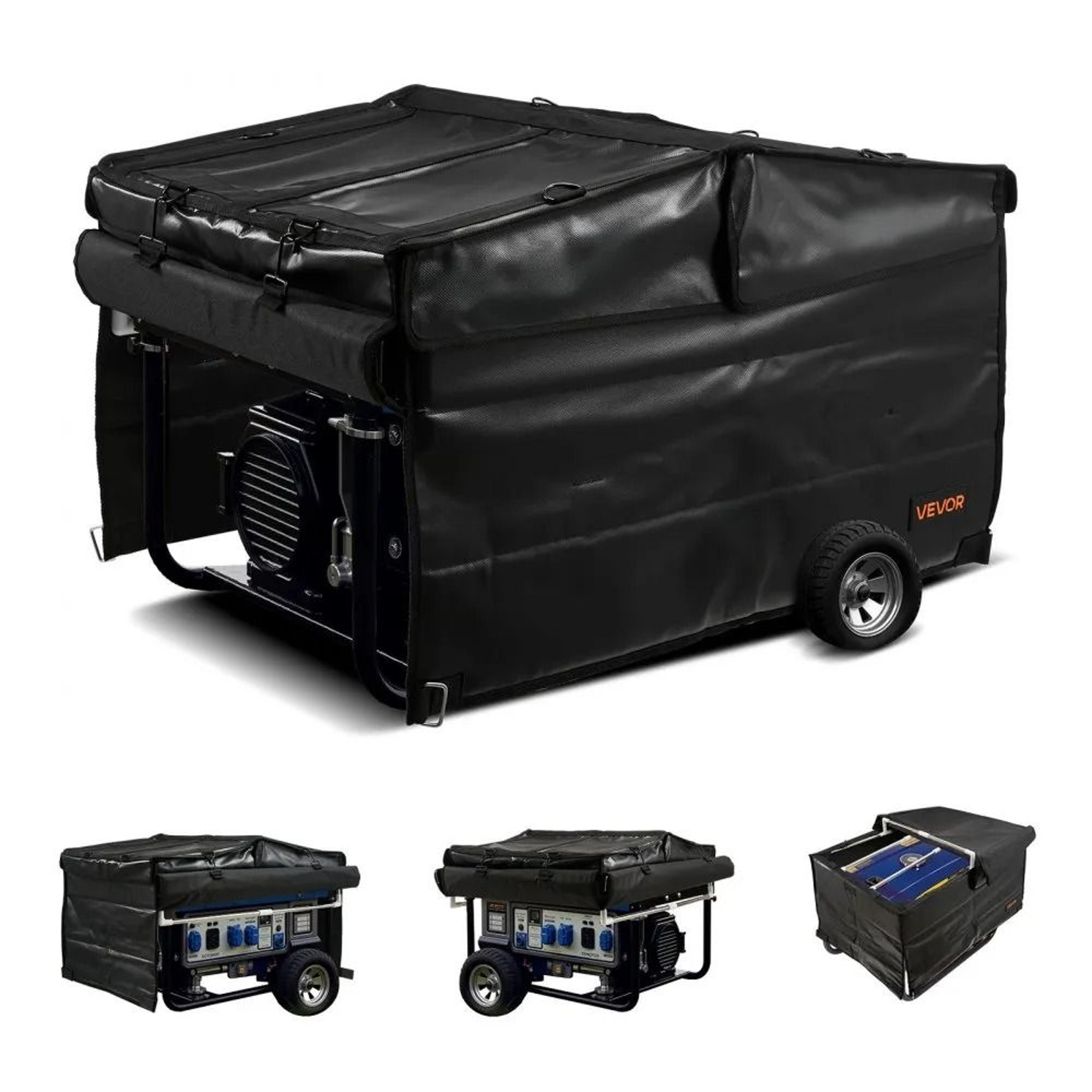 generator cover 420d waterproof running cover for 3500-12000w portable generators