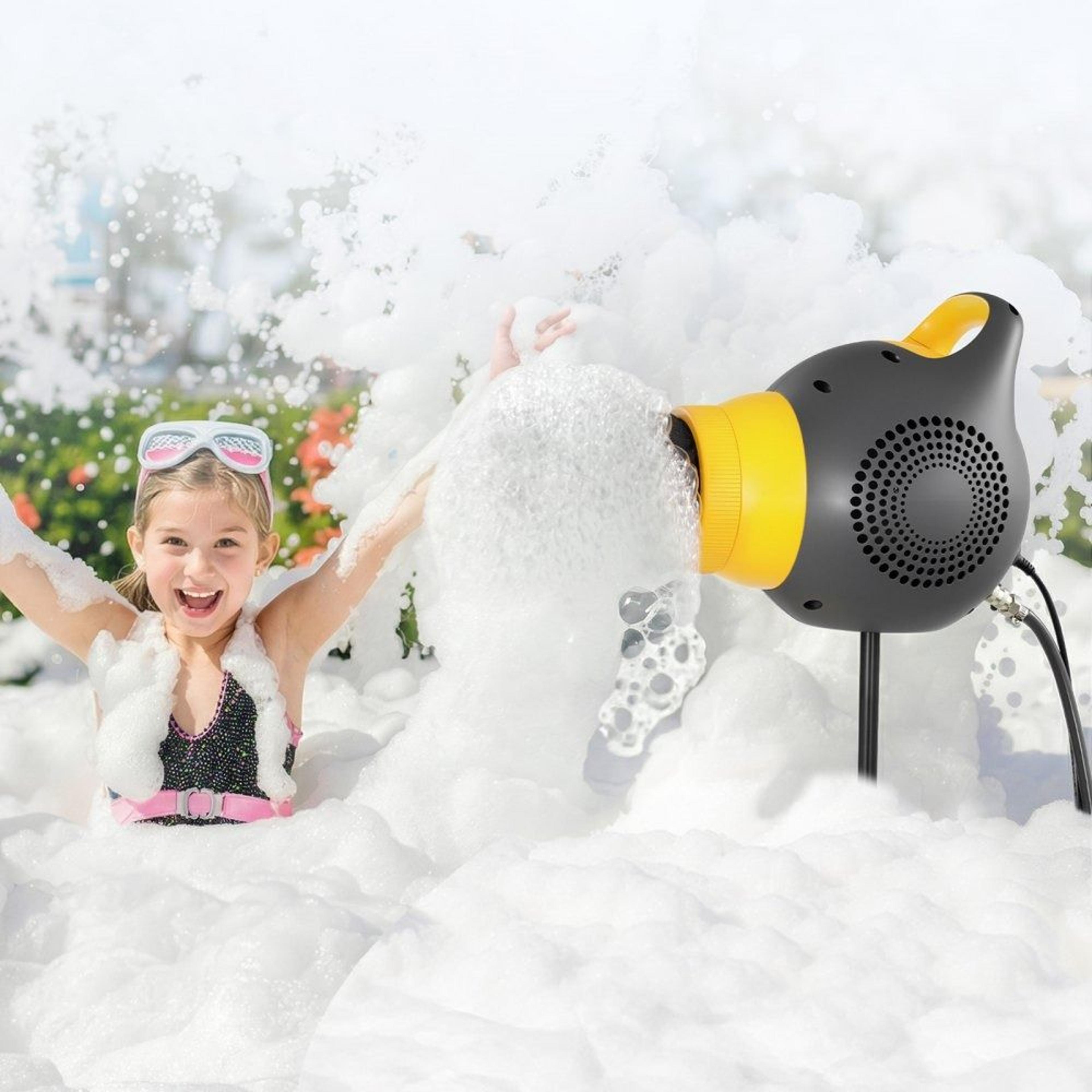 Foam Party Machine With Tripod Stand For Backyard Pool Events  Birthday Celebrations 4