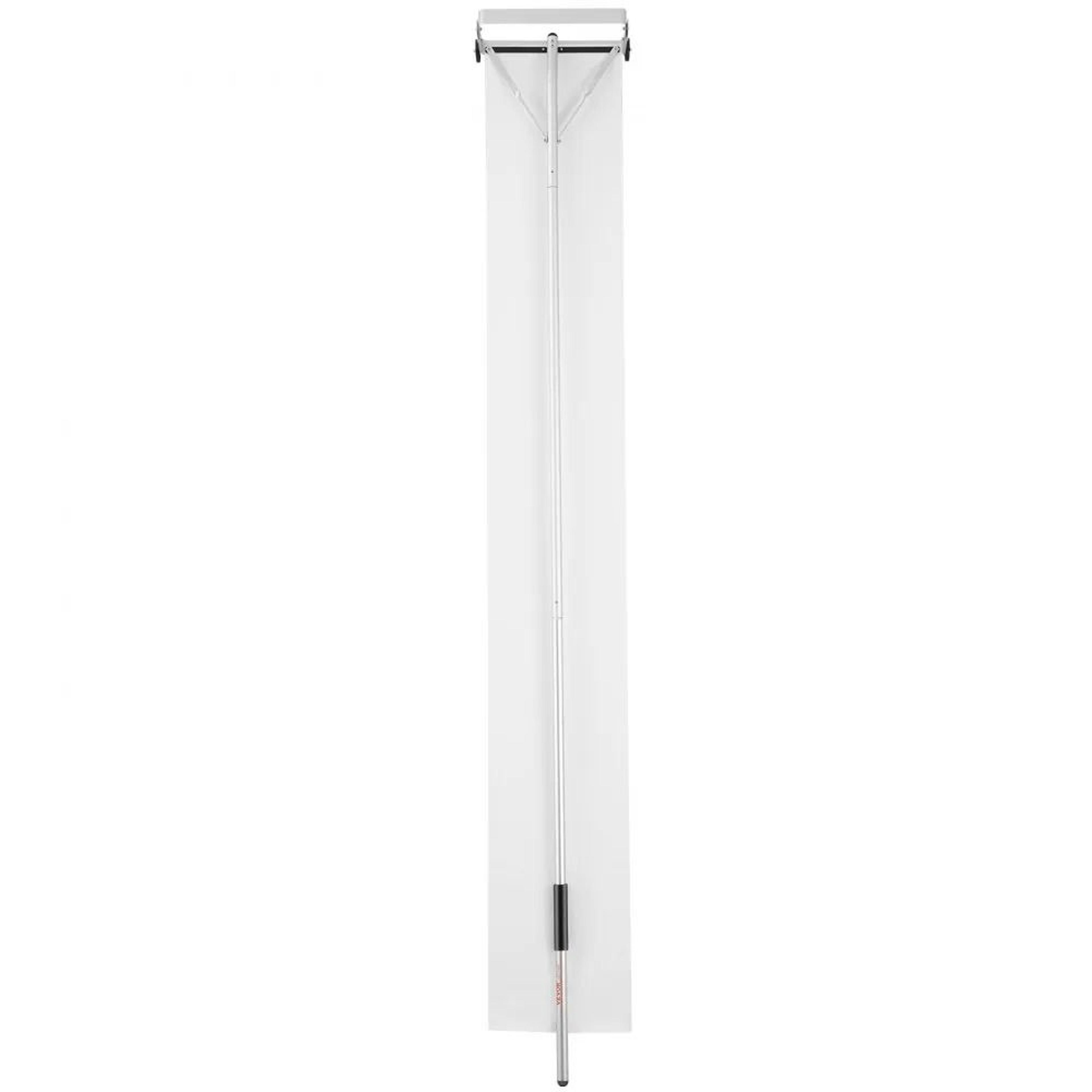 Extendable Snow Roof Rake  Aluminum Roof Snow Removal Tool 30ft Reach 7
