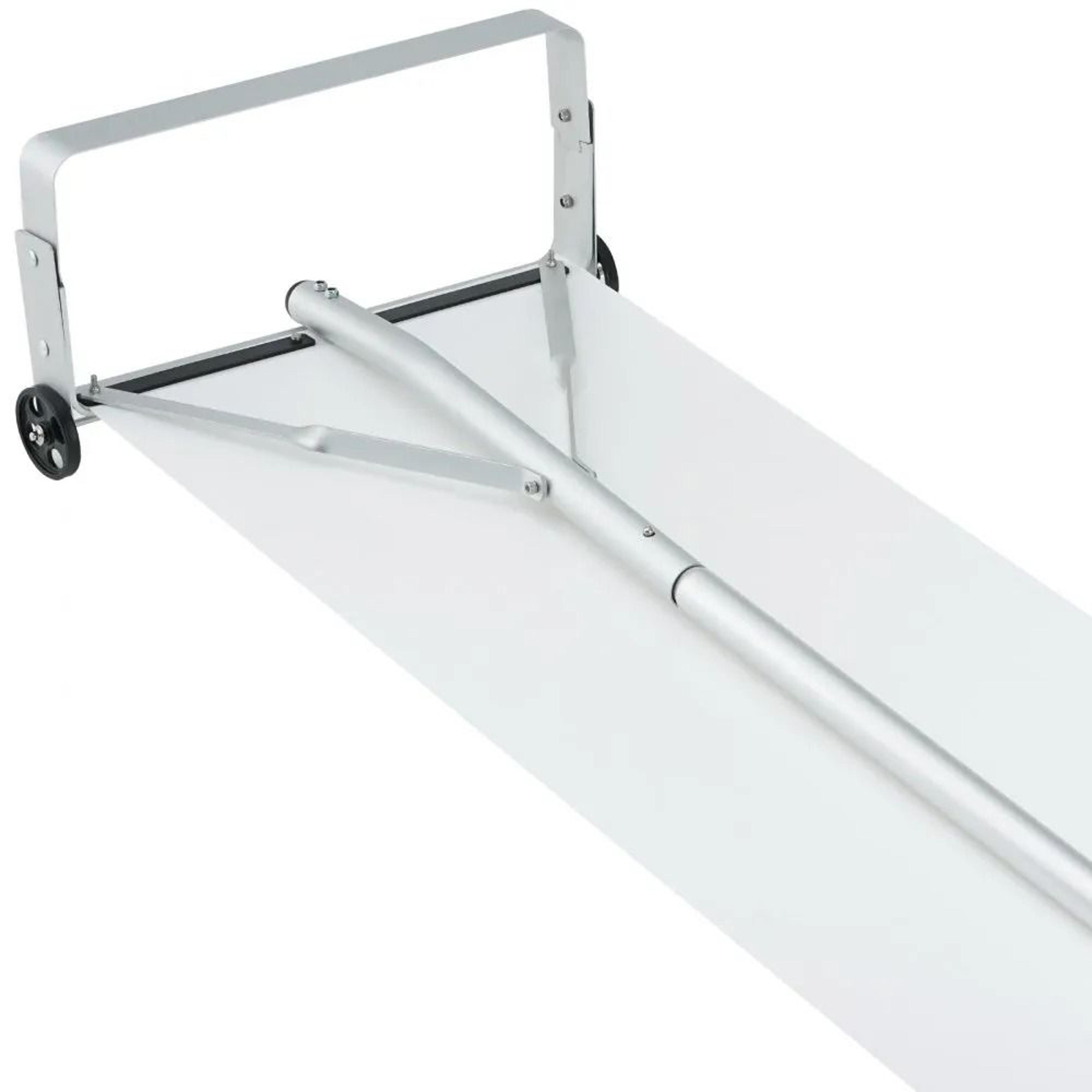 Extendable Snow Roof Rake  Aluminum Roof Snow Removal Tool 30ft Reach 9
