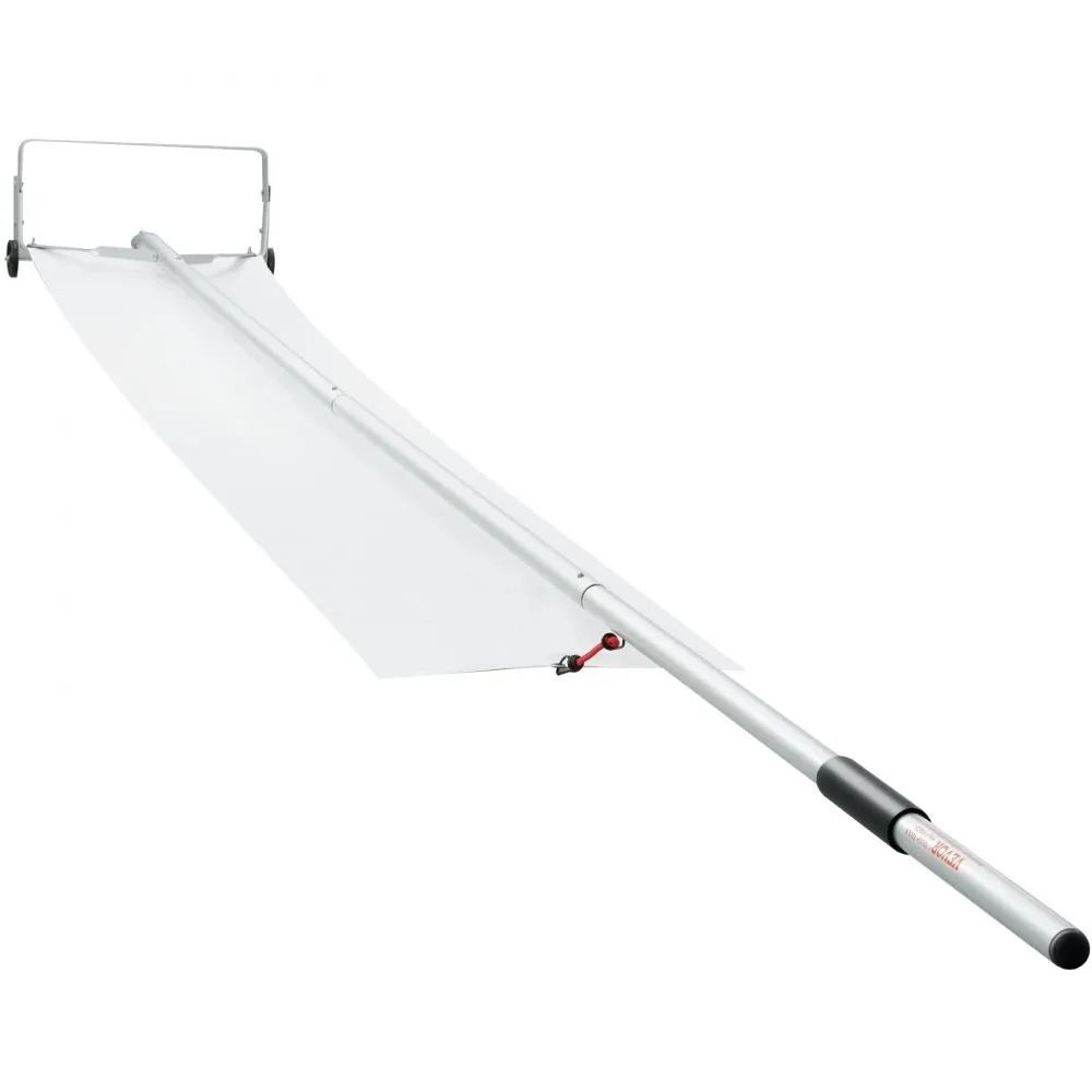 Extendable Snow Roof Rake  Aluminum Roof Snow Removal Tool 30ft Reach 8