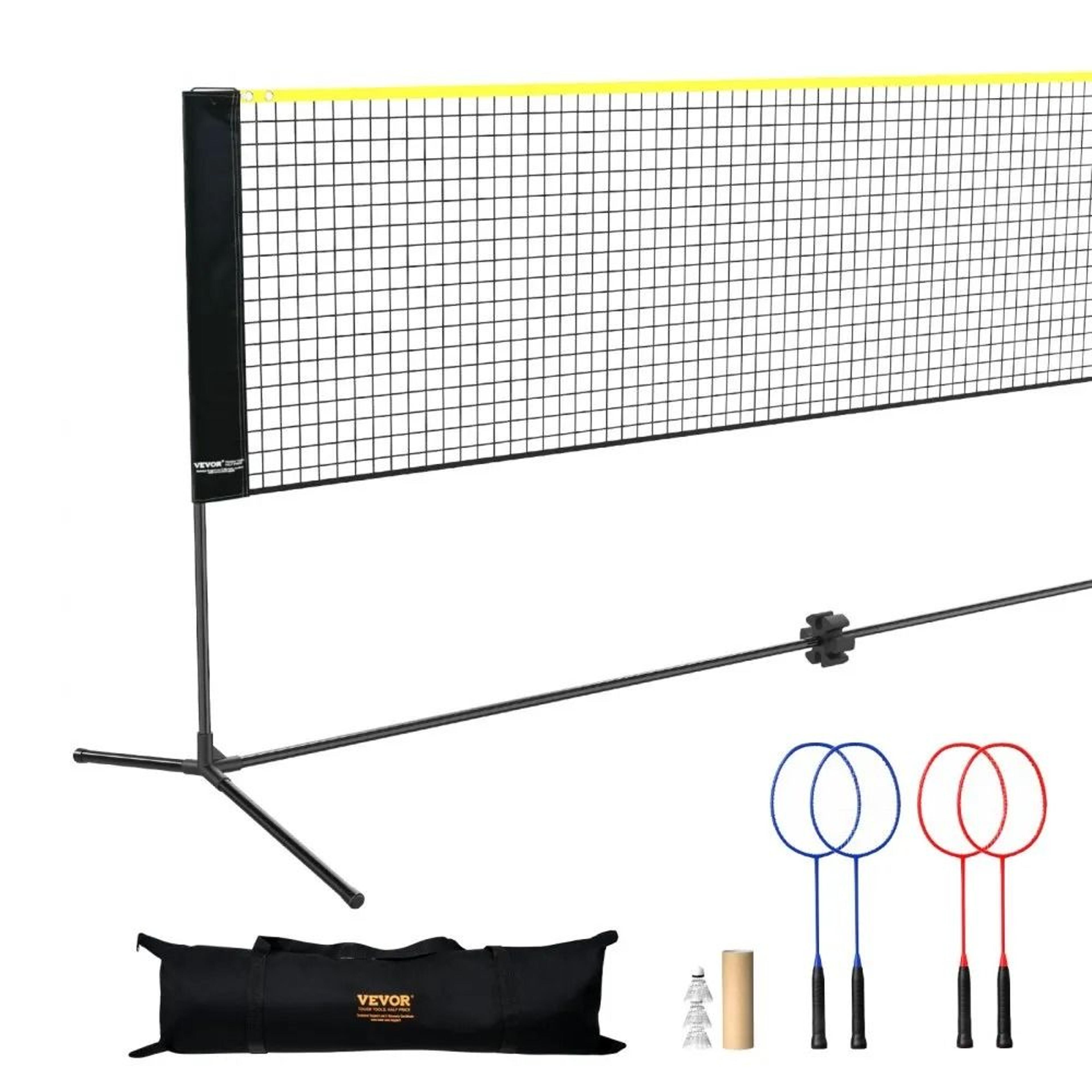 20ft portable adjustable badminton & multi sport net set