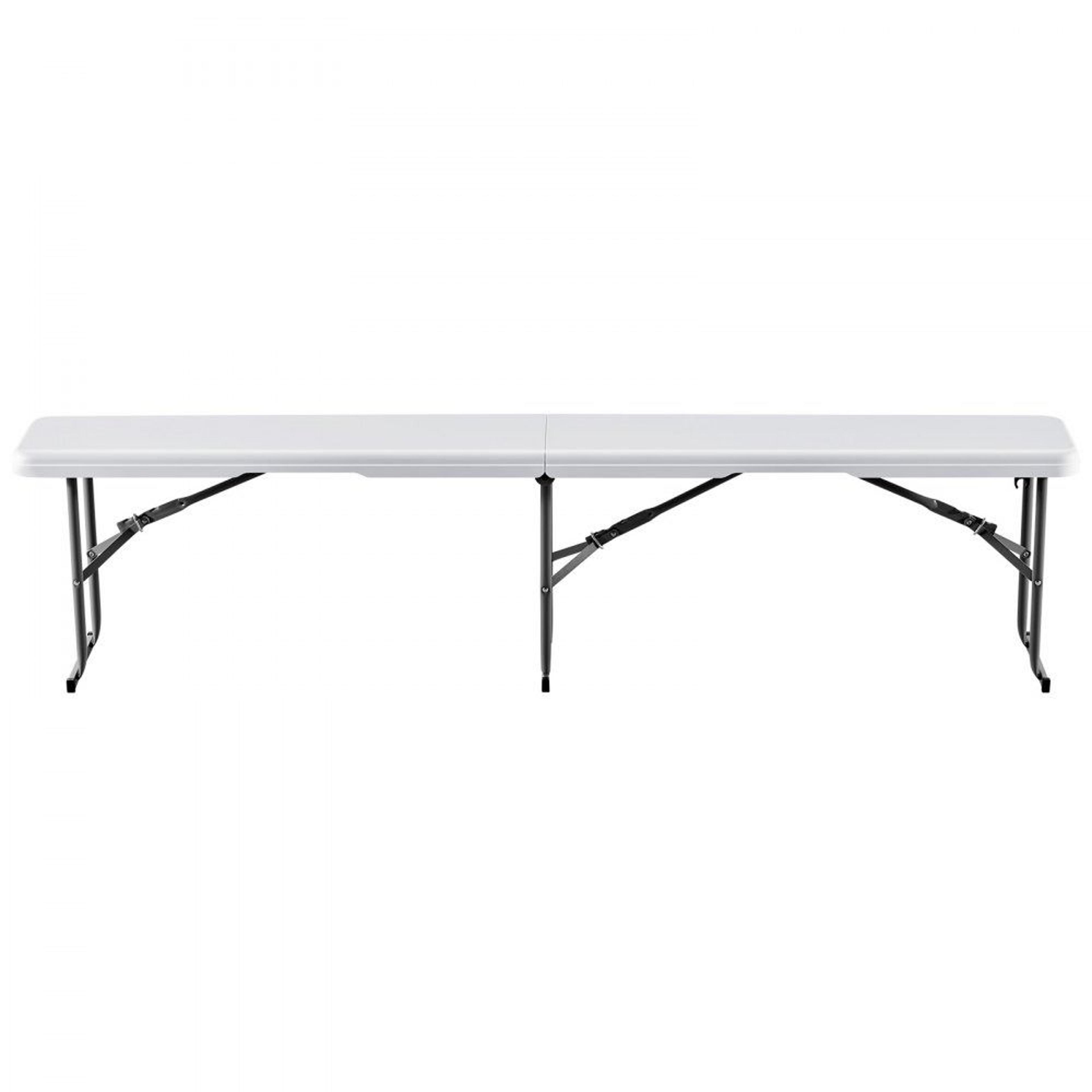 6FT Folding Bench Portable Heavy Duty Indoor Outdoor Seating Bench 8