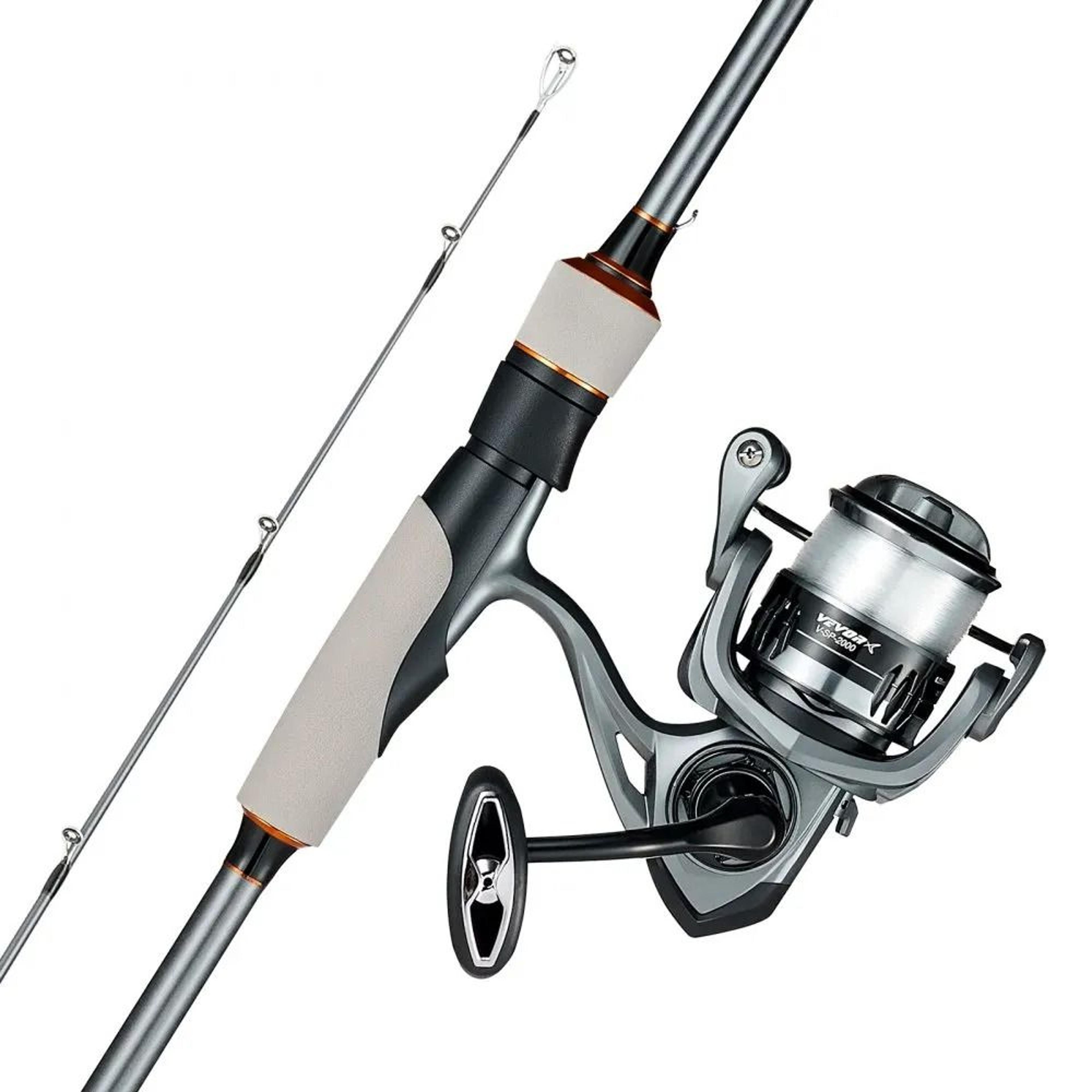 pro series bass fishing rod and reel combo smooth spinning fishing reel