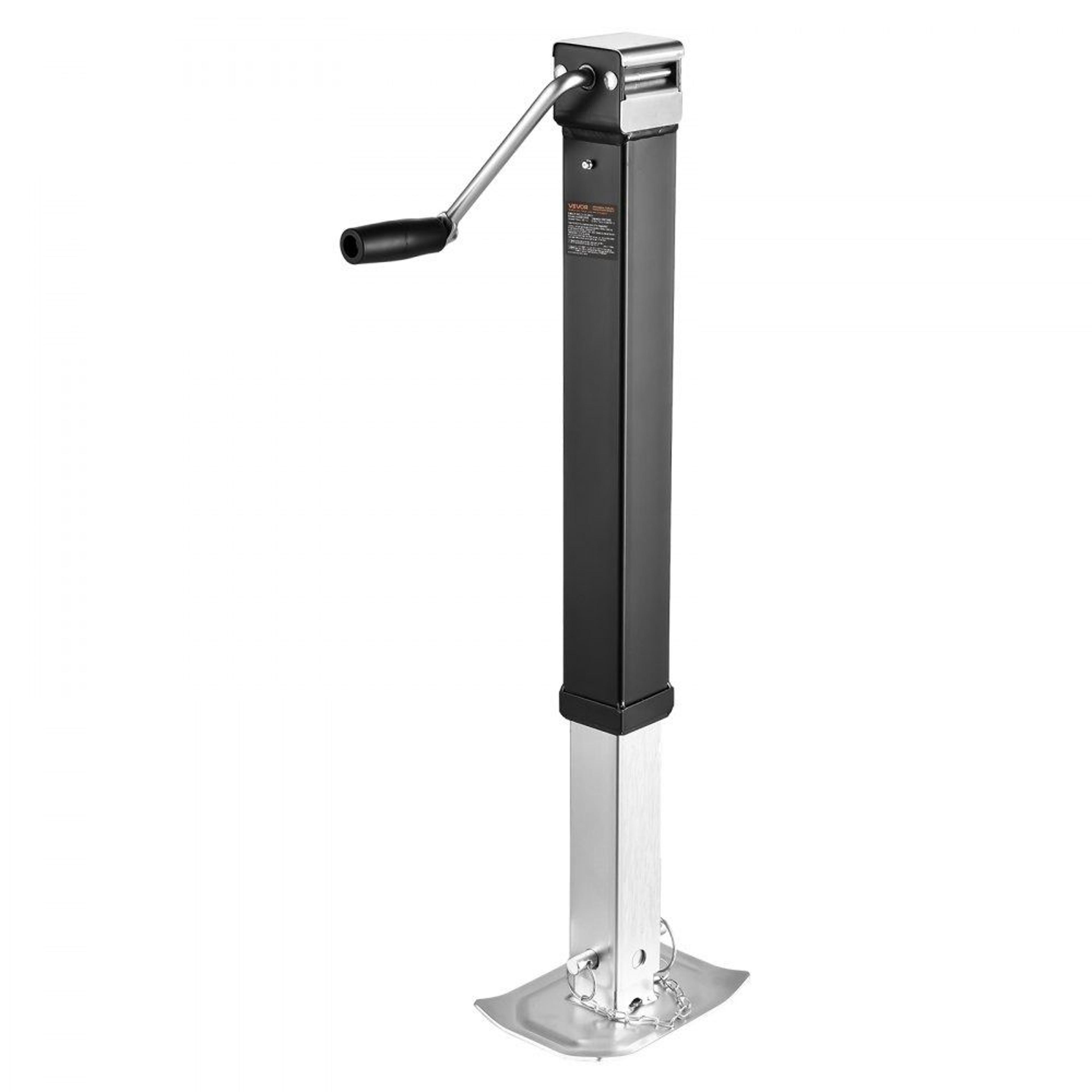 Heavy Duty Trailer Jack 8000 Lbs With Swivel Pipe Mount For RV  Utility Trailers 8