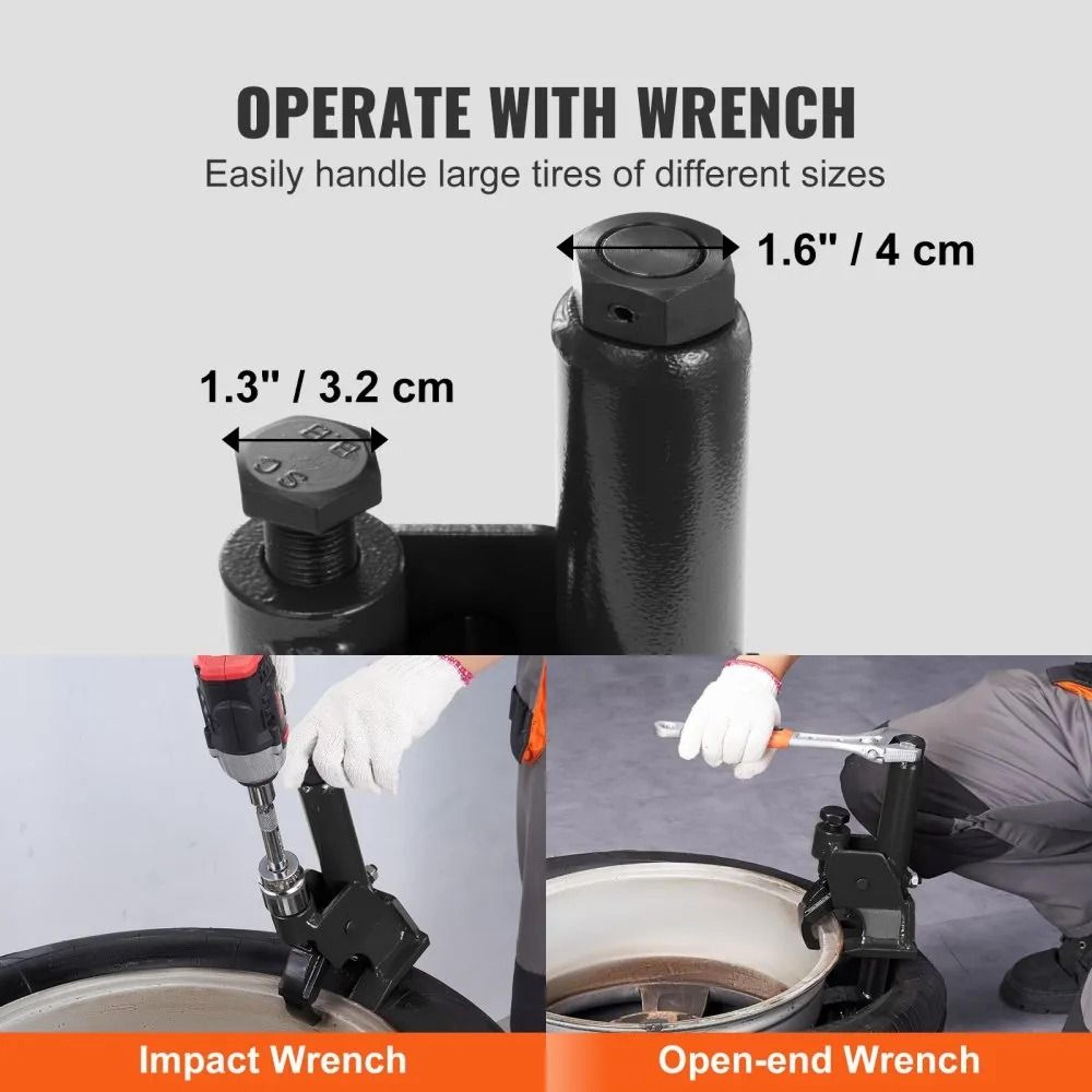 Heavy Duty Tire Bead Breaker Tool For 3842 Inch Tires Manual Tire Changer For Trucks  ATVs 3