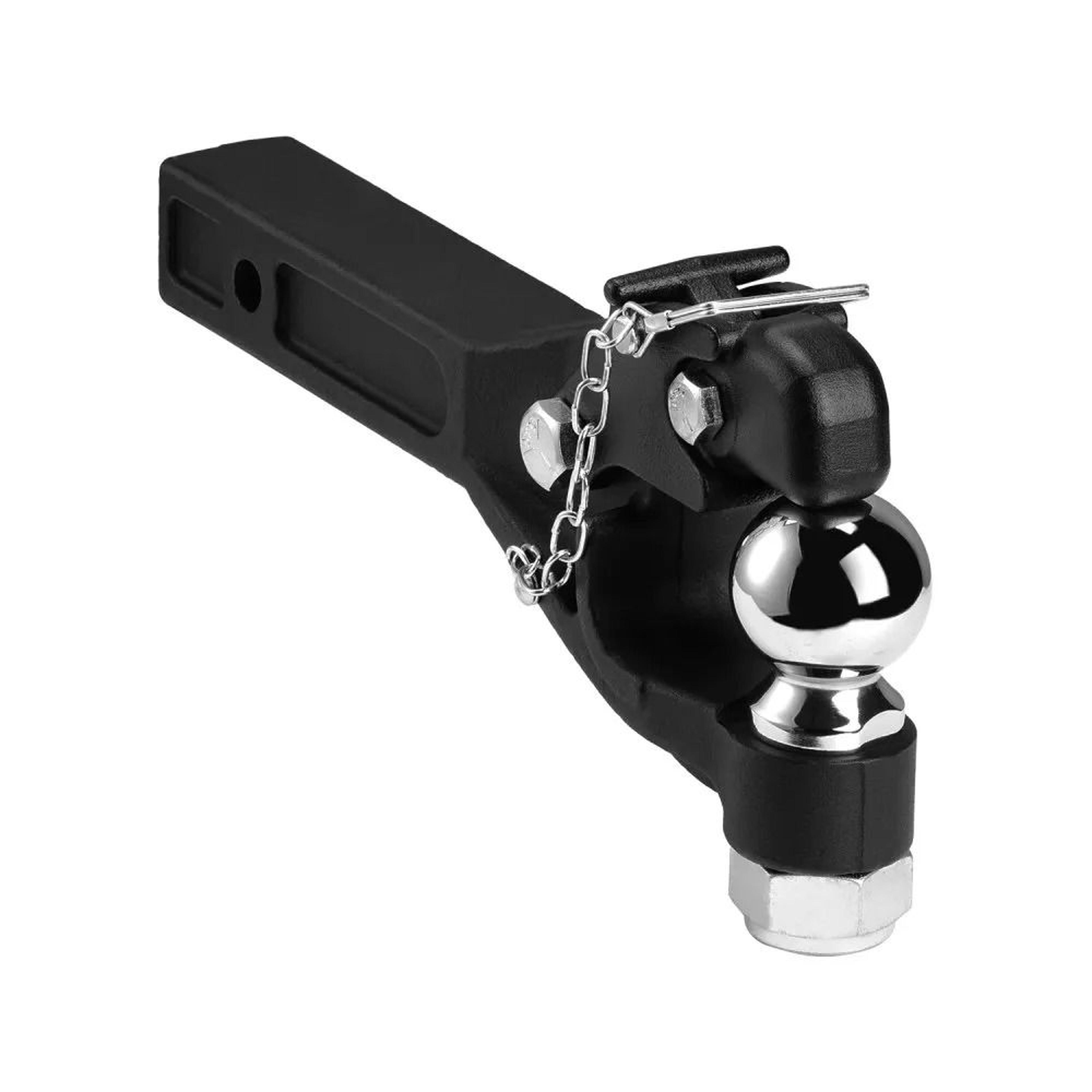 heavy duty pintle hook hitch 20000 lbs with 2-5/16 inch ball for trucks trailers and equipment