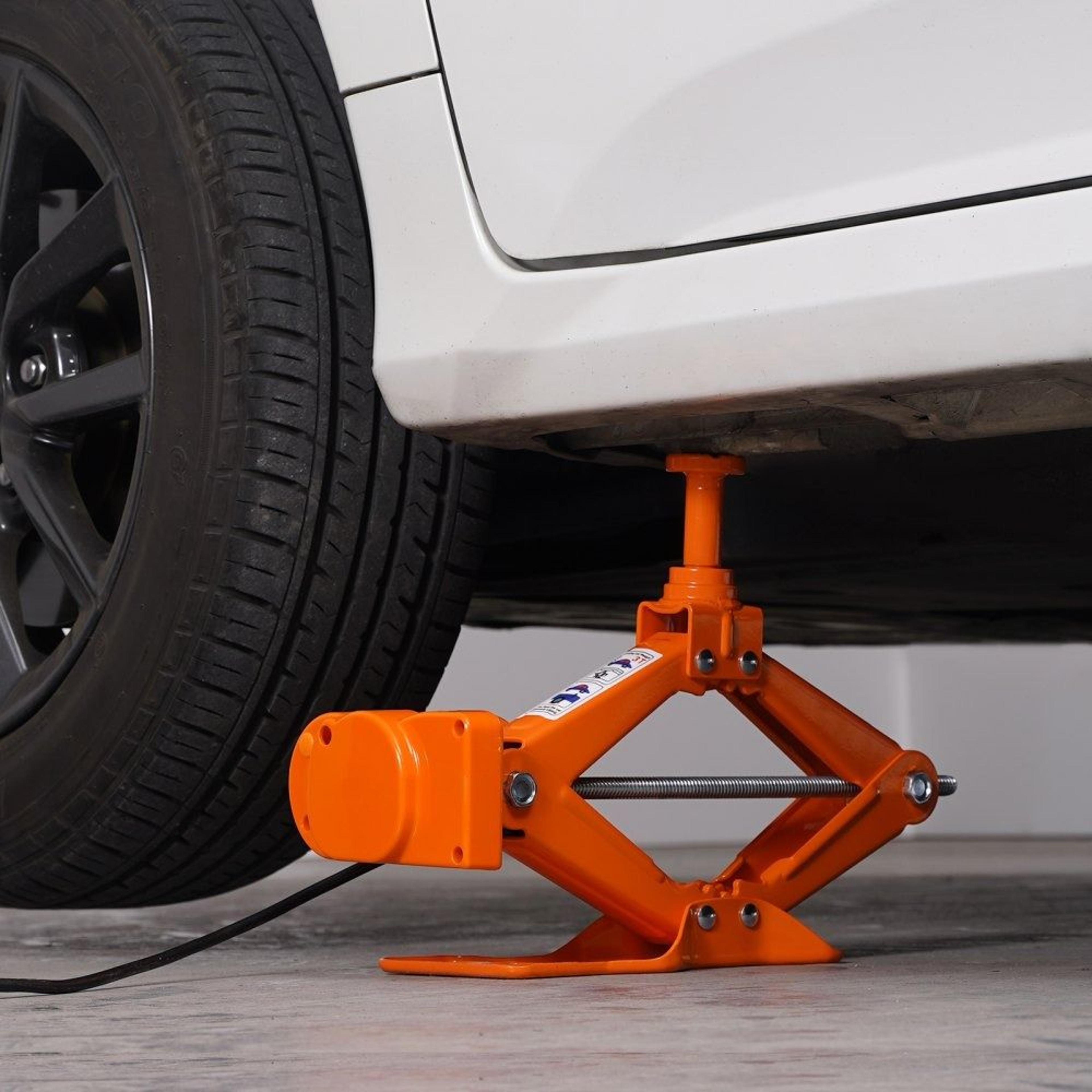 VEVOR 3 Ton Electric Car Jack Kit With Remote Control For SUV Sedan  Truck Tire Changes 6